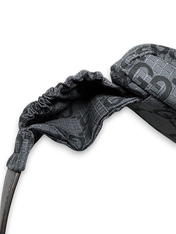 Gucci Grey Gucci GG Nylon Ripstop Belt Bag 767934 Size ONE SIZE - 4 Thumbnail