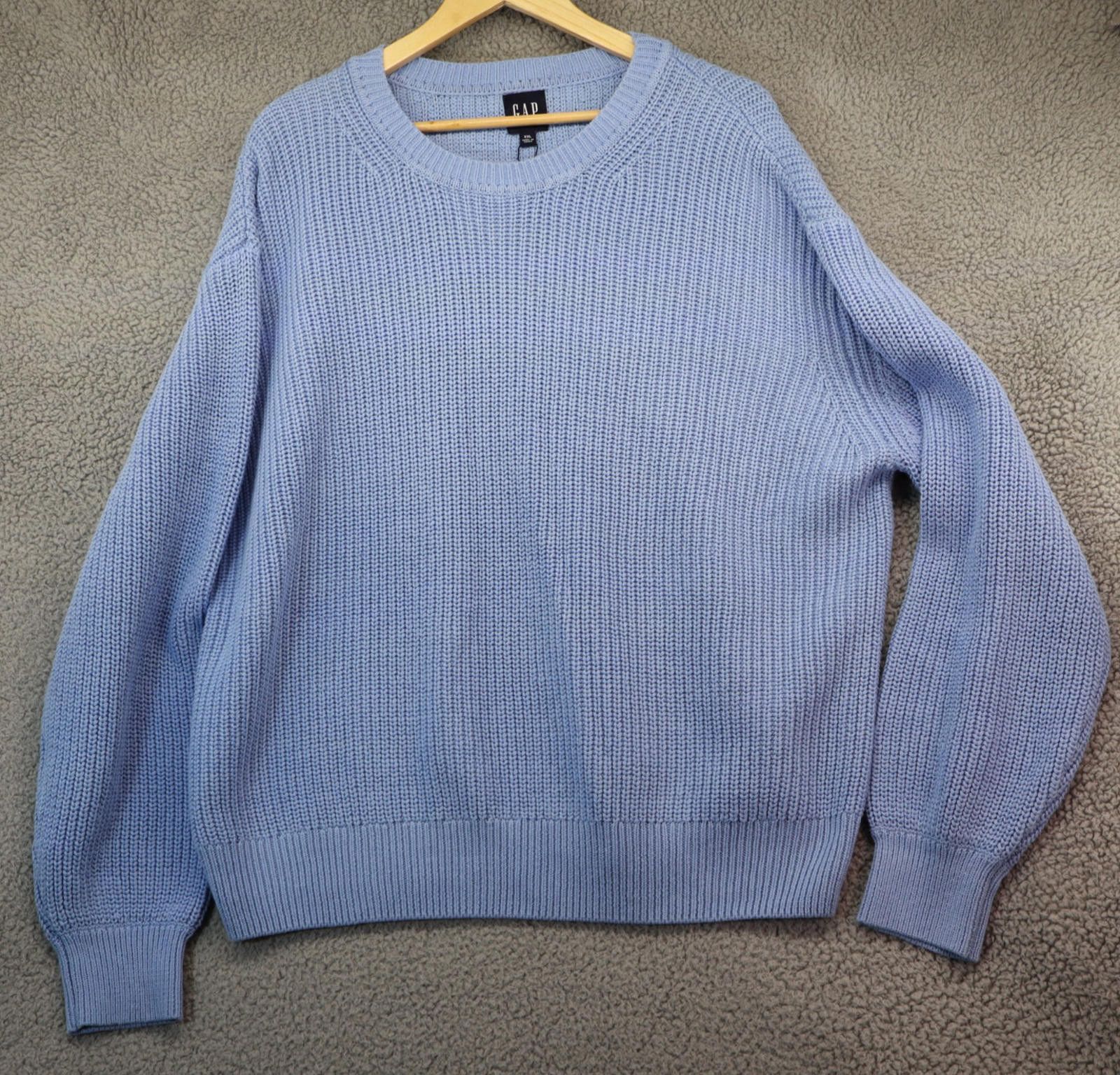 Gap Gap Sweater Womens 2XL XXL 100% Cotton New Blue Comfy NWT Size XXL / US 16-18 / IT 52-54 - 1 Thumbnail