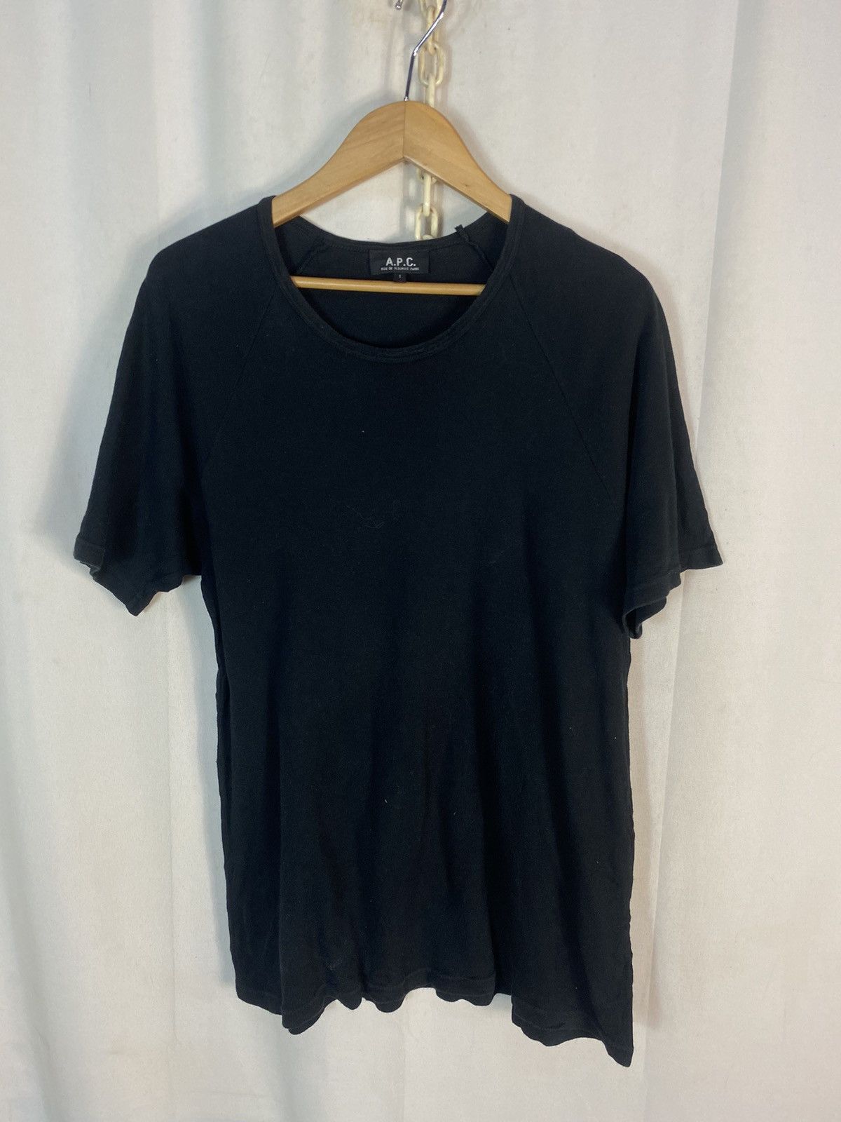 A.P.C. × Designer A.P.C plain black T-shirt Size US M / EU 48-50 / 2 - 1 Thumbnail