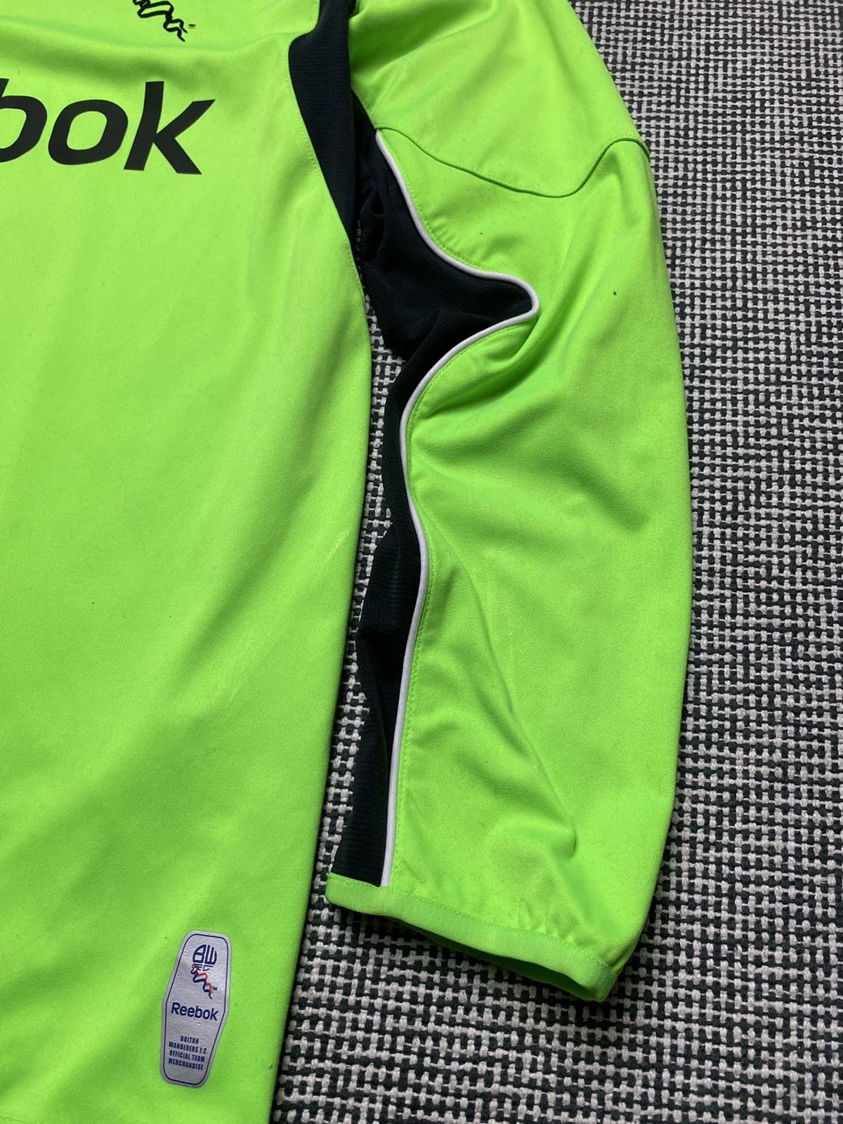 Reebok × Vintage Rare vintage Bolton Reebok soccer jersey long sleeve y2k Size US M / EU 48-50 / 2 - 4 Thumbnail
