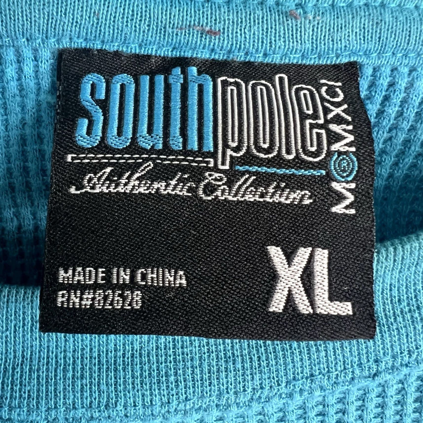 Southpole VINTAGE Southpole Men's Thermal Long Sleeve Shirt XL Blue 90s Outdoor Fall Winter Size US XL / EU 56 / 4 - 5 Thumbnail