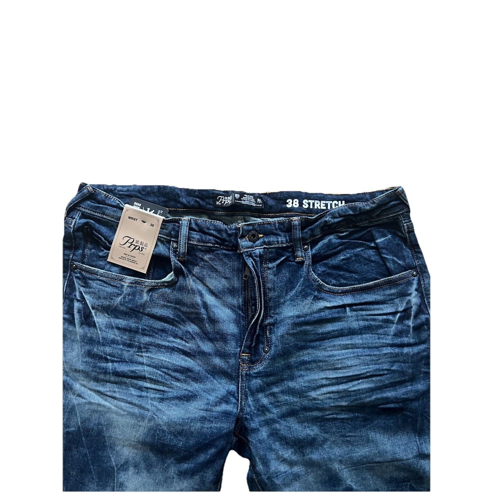 Prps PRPS Cayenne Skinny Fit Men's Stretch Jeans Blue Size 38/32 Size US 38 / EU 54 - 3 Thumbnail