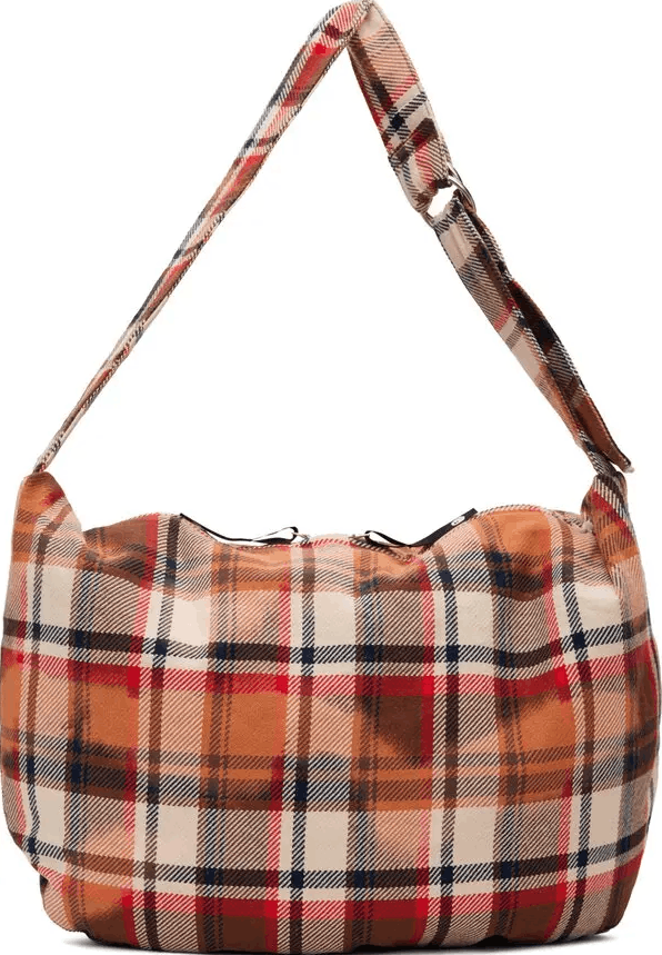Bape Furoshiki Check Camo Bleached Bag