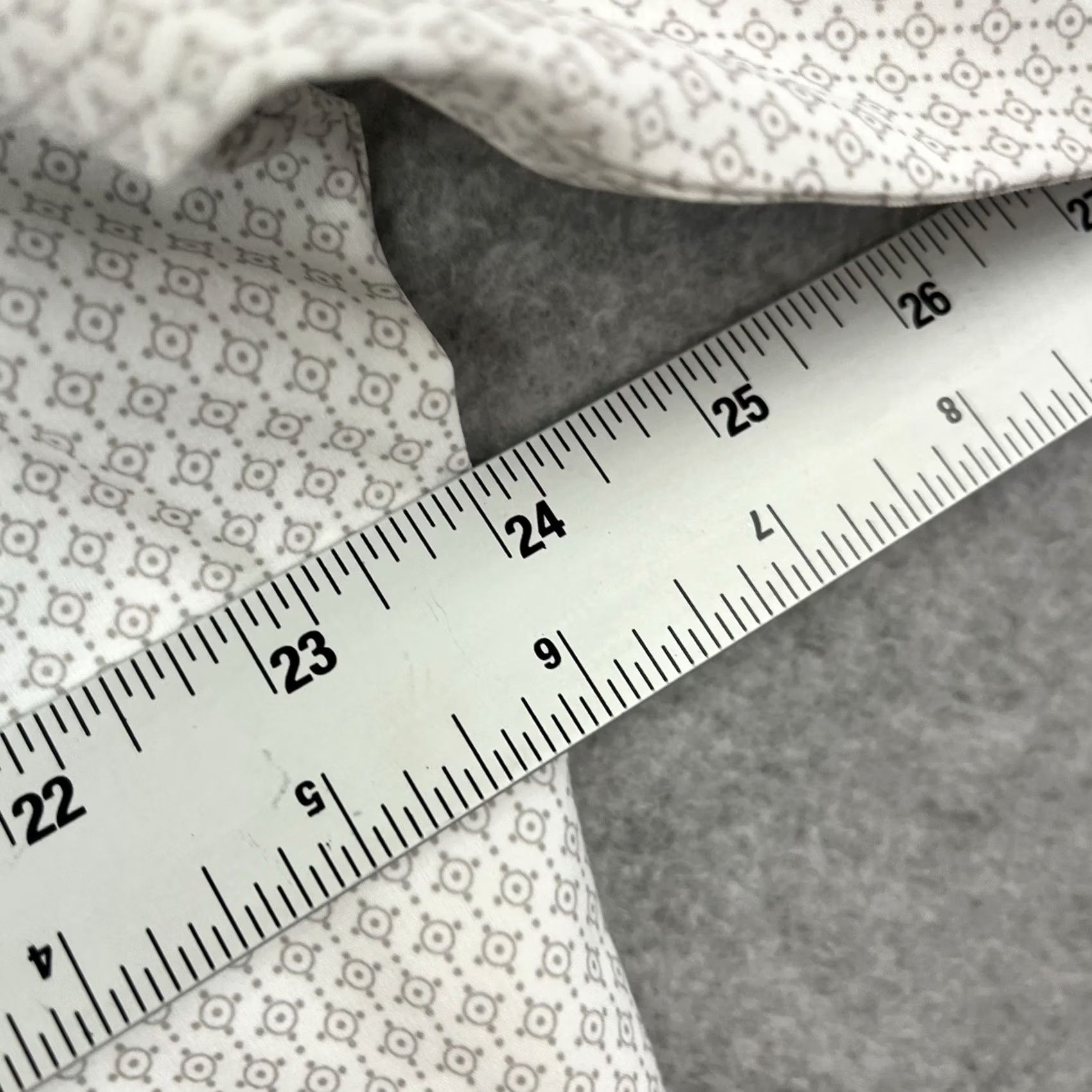 Mizzen+Main Mizzen+Main Shirt NEW NWT Mens XL White Circle Pattern Trim Fit LS Stretch Size US XL / EU 56 / 4 - 4 Thumbnail