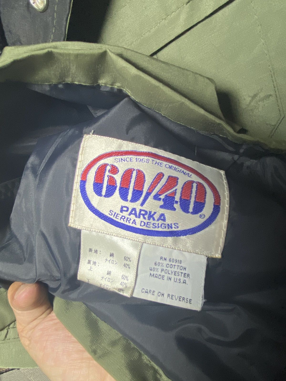 Sierra Designs Sierra Designs Berkeley Usa Vintage Parka Jacket Army Size US M / EU 48-50 / 2 - 7 Thumbnail