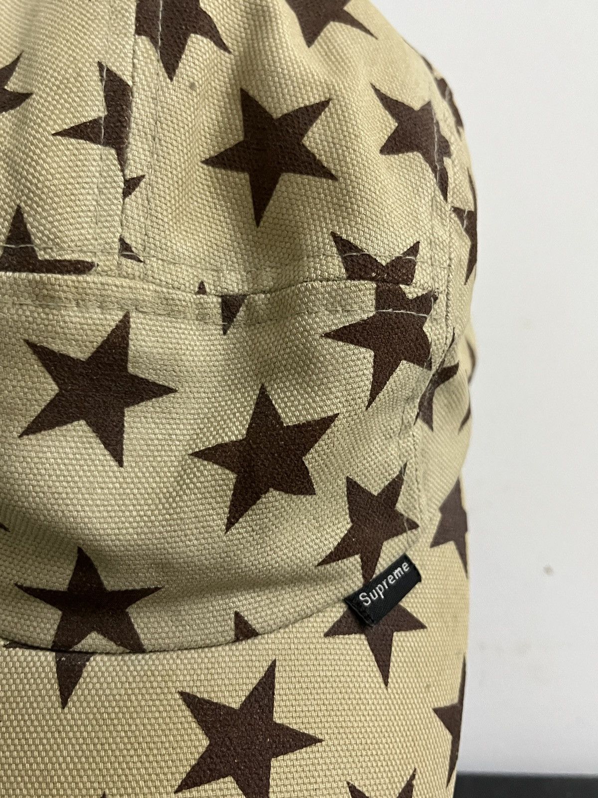 Supreme Rare Vintage 2000 OG Supreme Star 5 Panel Camp Cap Size ONE SIZE - 10 Thumbnail