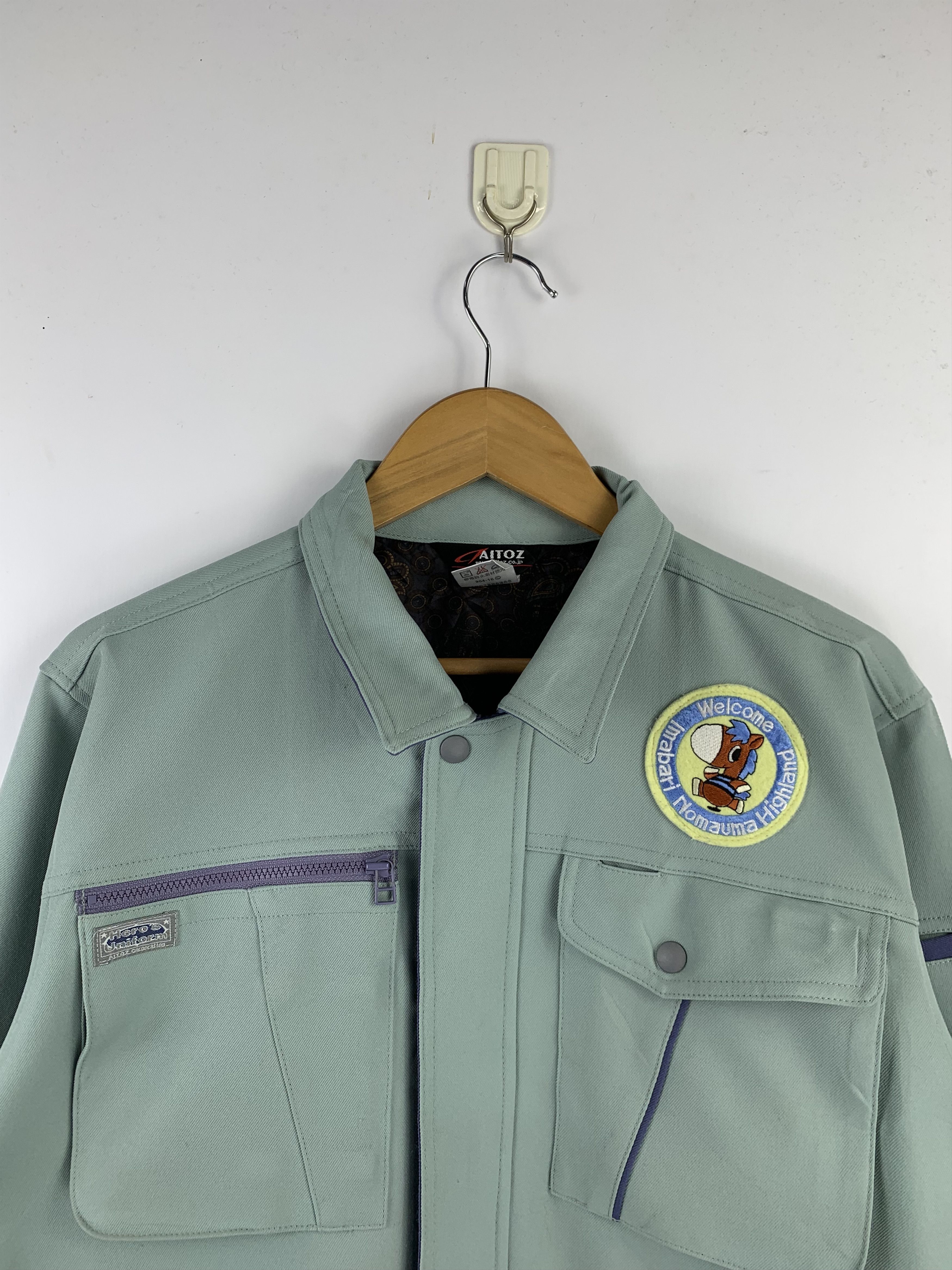 Japanese Brand Vintage Japanese Brand Workers Jacket J1535 Size US M / EU 48-50 / 2 - 2 Thumbnail
