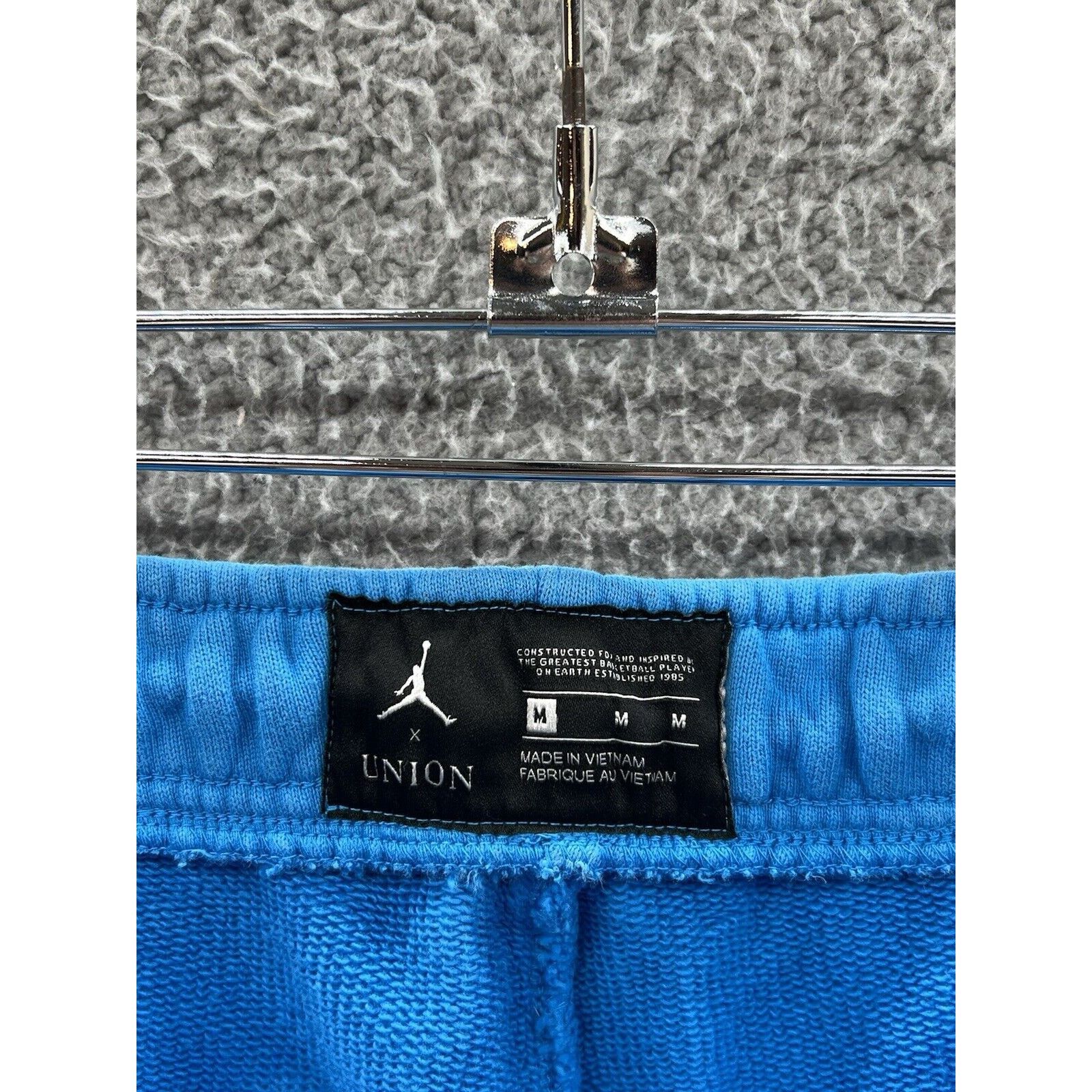 Jordan Brand Air Jordan Blue Union Flight Sweatpants DJ9526-482 Joggers Size US 34 / EU 50 - 3 Thumbnail