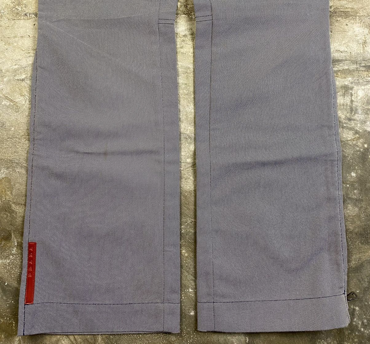 Prada Prada - SS00 Logo Flared Denim Cut Size 29" - 4 Thumbnail