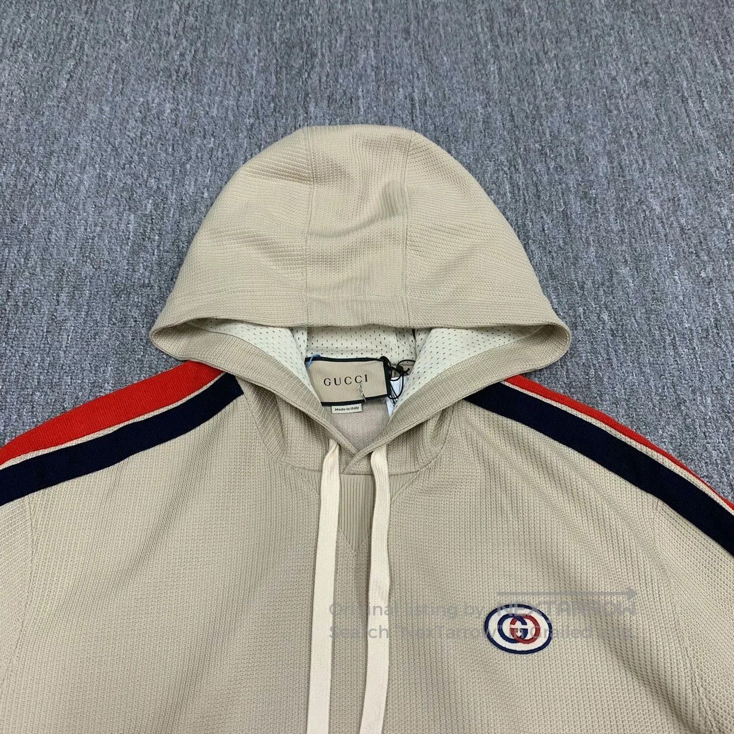 Gucci new gucci beige knit hoodie sweatshirt. Size US M / EU 48-50 / 2 - 5 Thumbnail