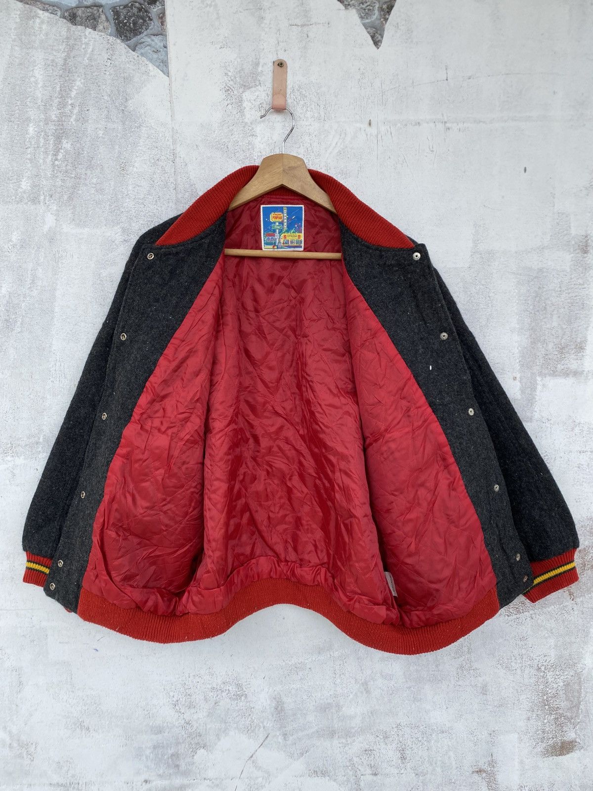 Japanese Brand Vintage Ponpian Varsity Jacket Size US M / EU 48-50 / 2 - 3 Thumbnail
