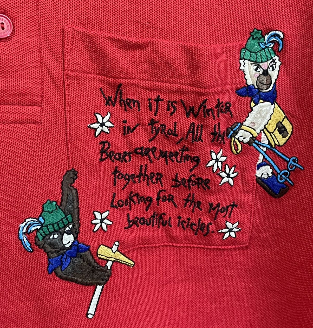 Jean Charles De Castelbajac JEAN CHARLES DE CASTELBAJAC SKI POLO SHIRT Size US L / EU 52-54 / 3 - 2 Thumbnail