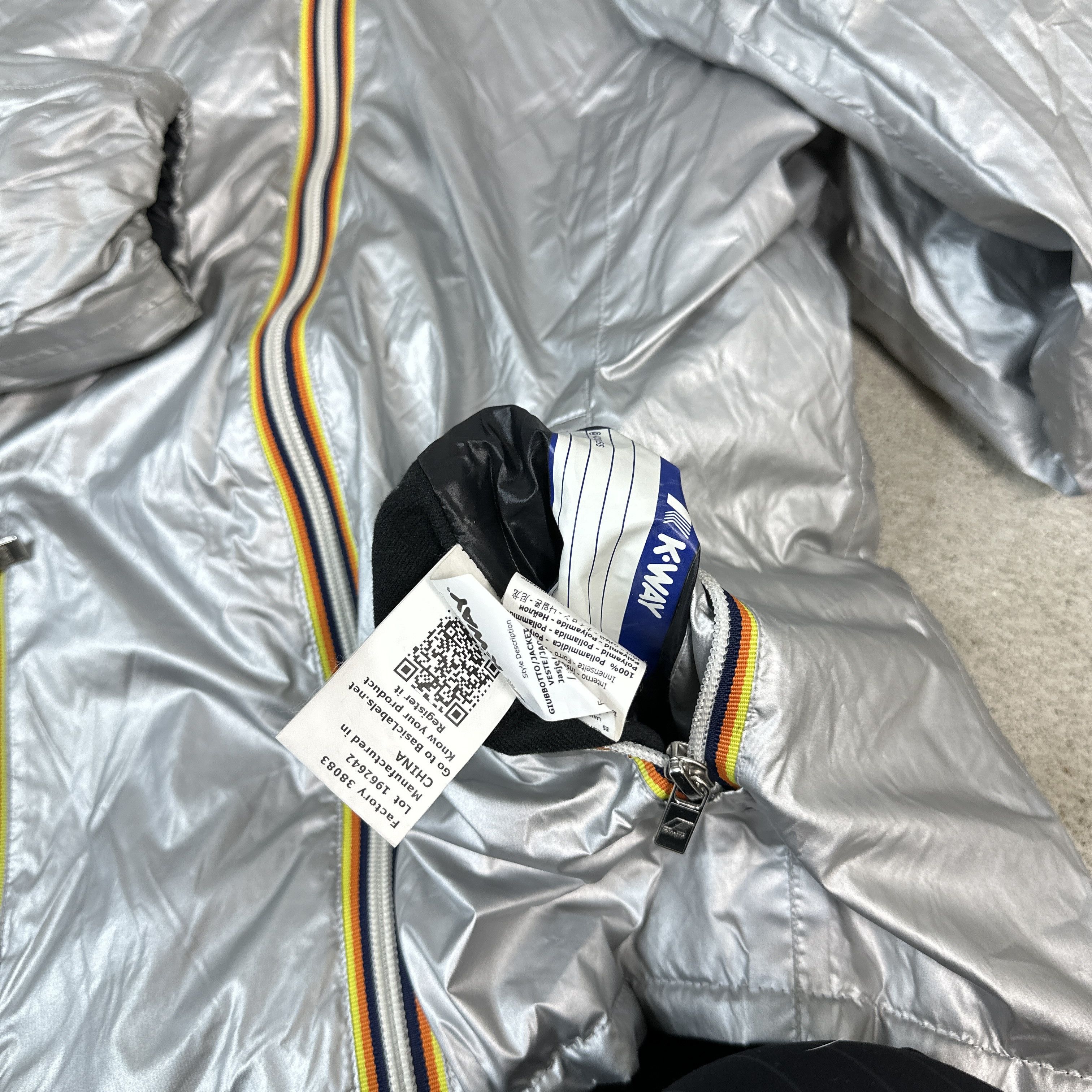 K-Way × Vintage K-Way Women's Reversible Jacket Size M / US 6-8 / IT 42-44 - 8 Thumbnail