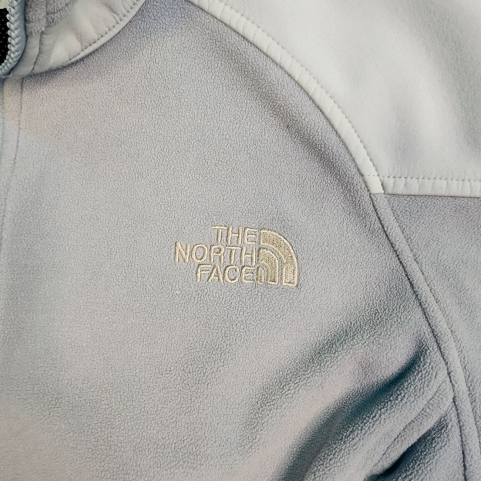 The North Face Womens North Face Jacket Light Blue Small Full Zip Coat Size S / US 4 / IT 40 - 3 Thumbnail