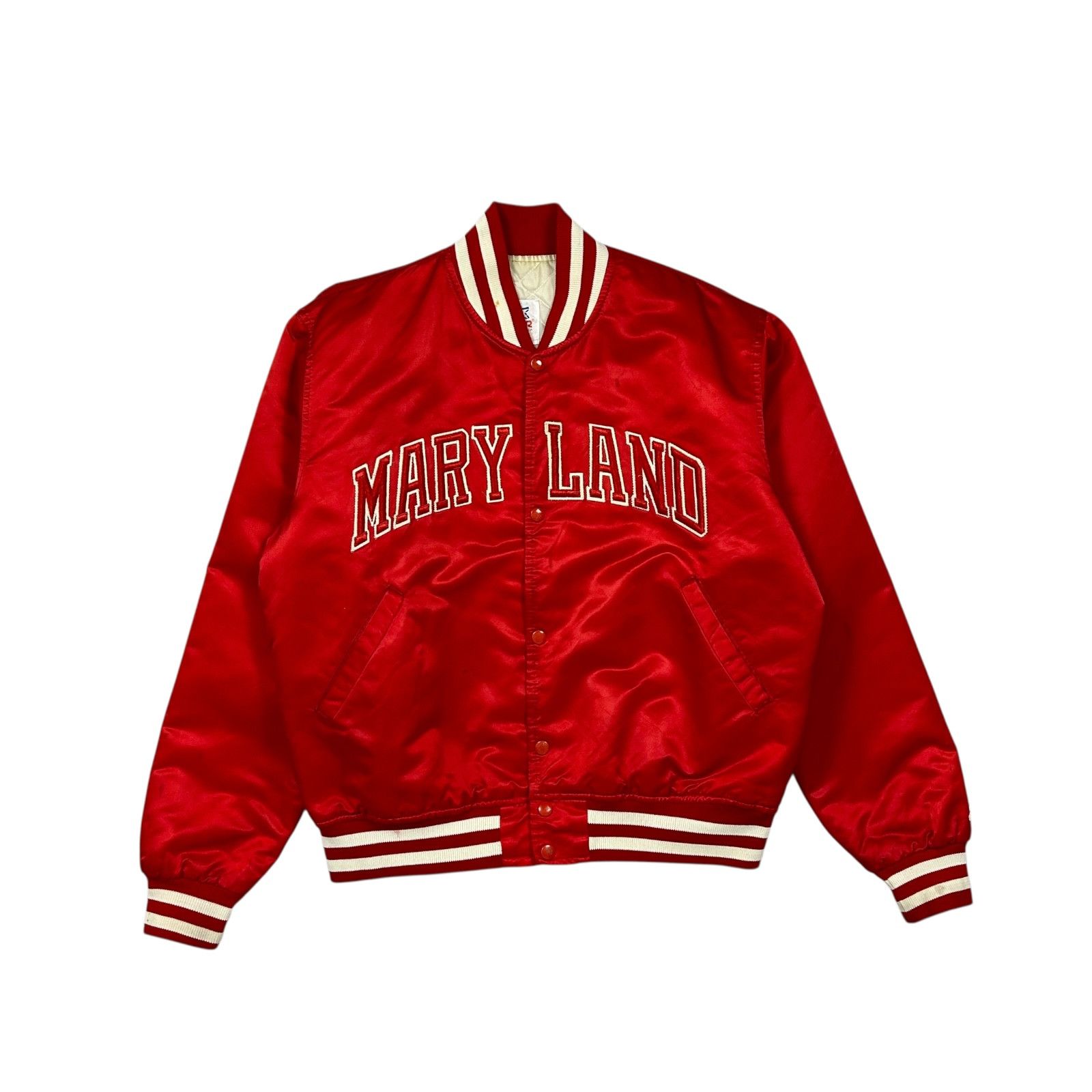 NCAA VTG 80s 90s NCAA MARYLAND TERRAPINS STARTER SATIN JACKET Size US L / EU 52-54 / 3 - 1 Thumbnail