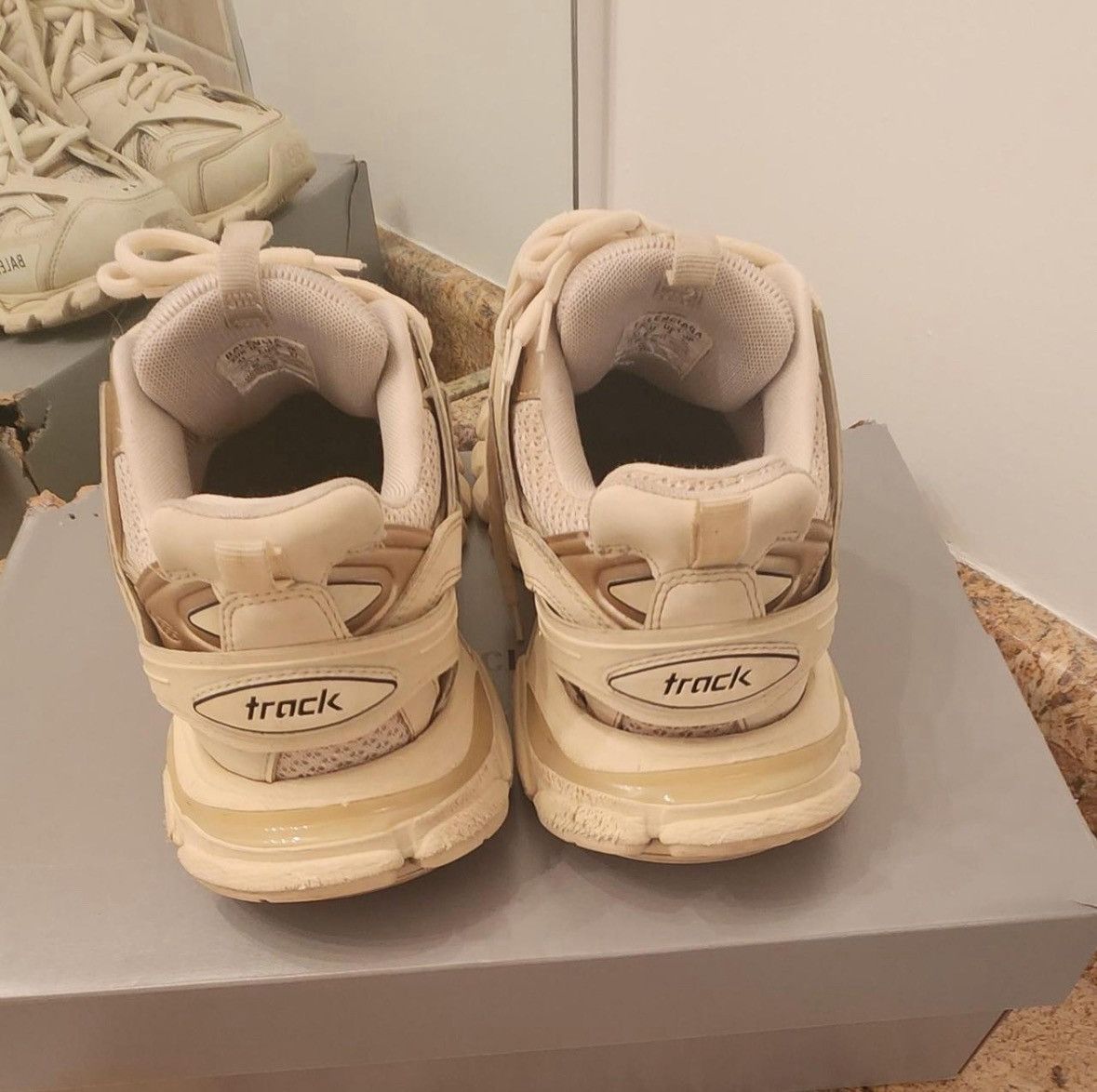 Balenciaga Balenciaga track beige size 8/41 mens Size US 8 / EU 41 - 5 Thumbnail