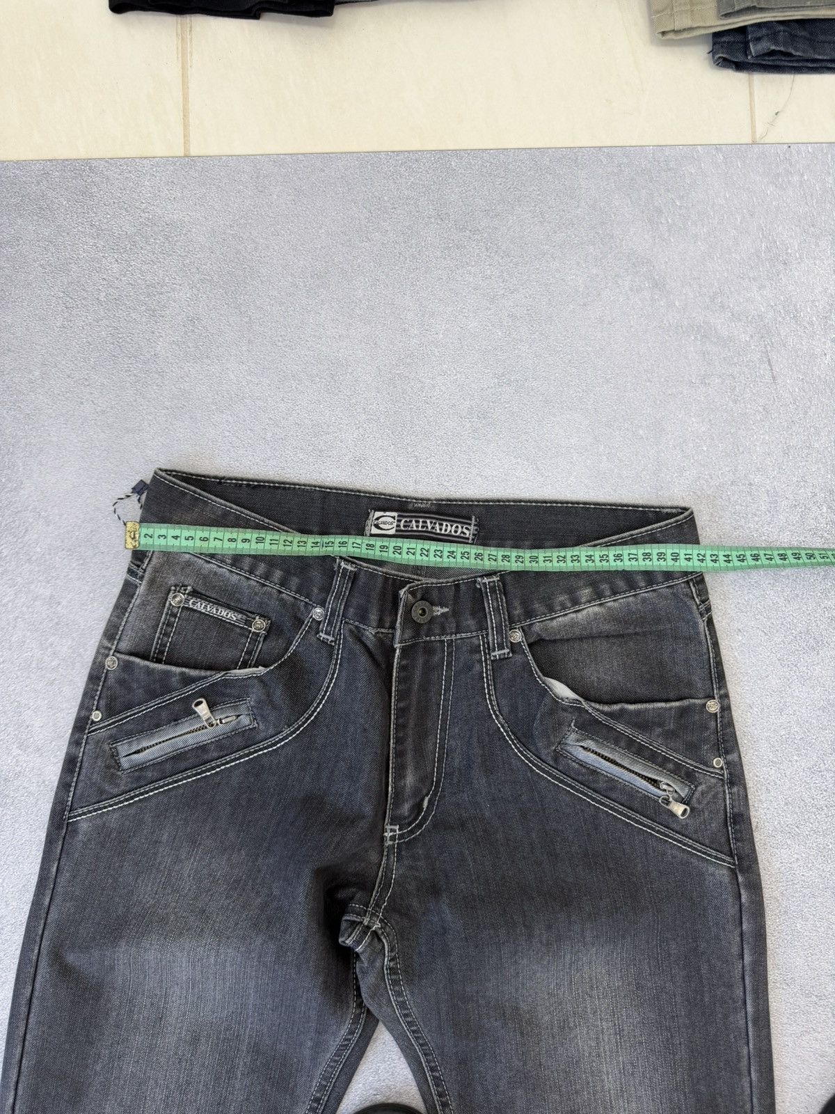 Hedi Slimane Vintage Dior Hedi Slimane Style Washed Denim Jeans Size US 30 / EU 46 - 12 Thumbnail