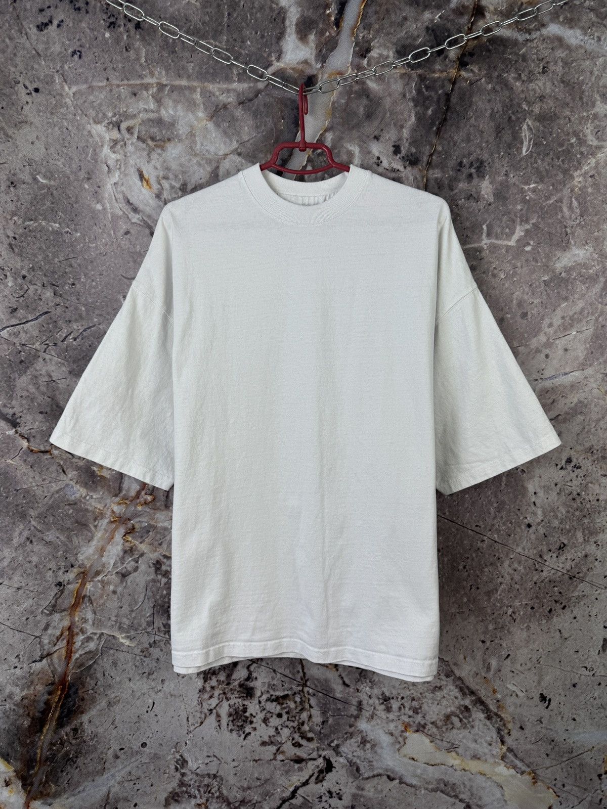 Mki Miyuki Zoku Men's Mki Miyuki Zoku White Oversized T-Shirt Size Large Size US L / EU 52-54 / 3 - 1 Thumbnail