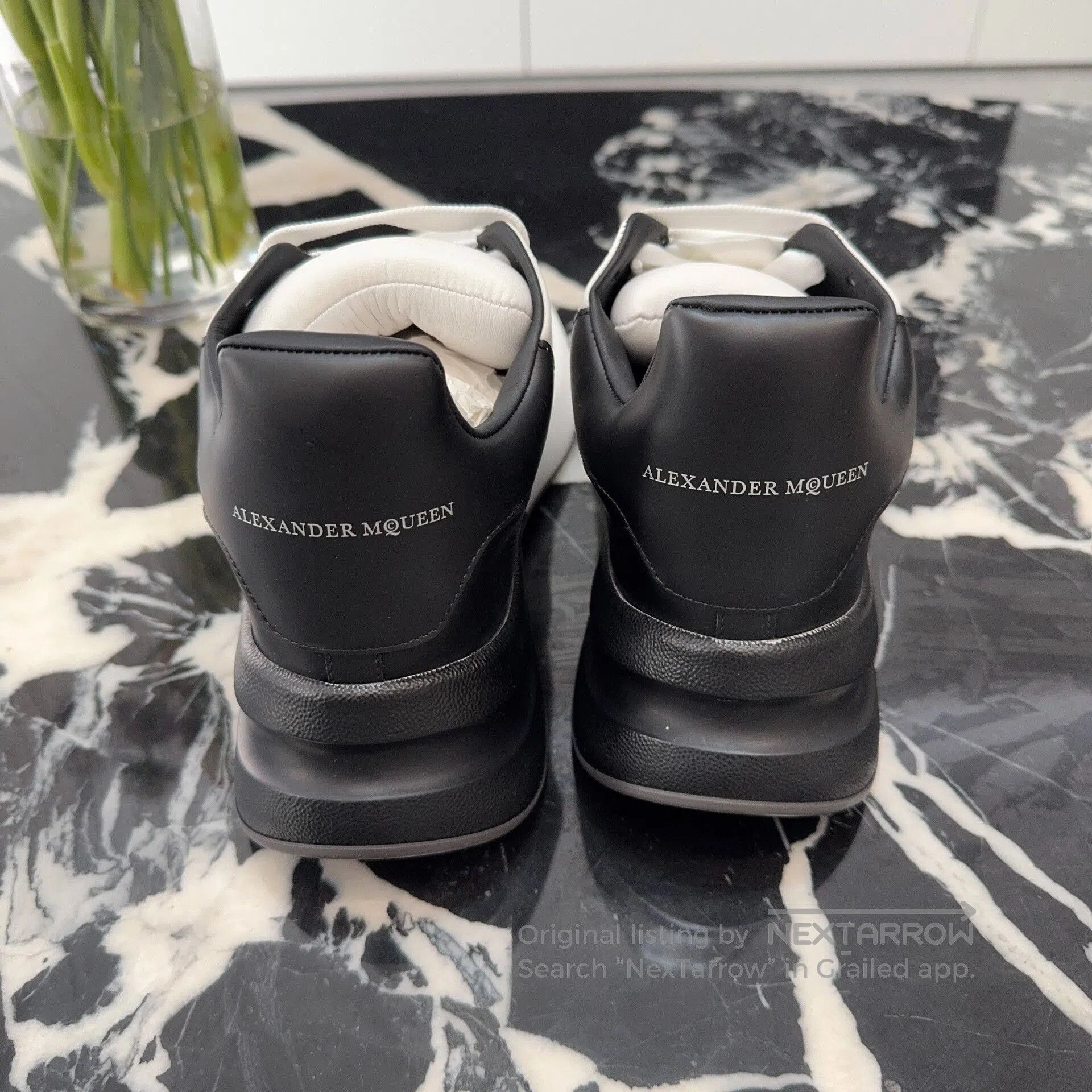 Alexander McQueen Alexander McQueen Men's Leather Sneakers. Size US 7 / EU 40 - 3 Thumbnail