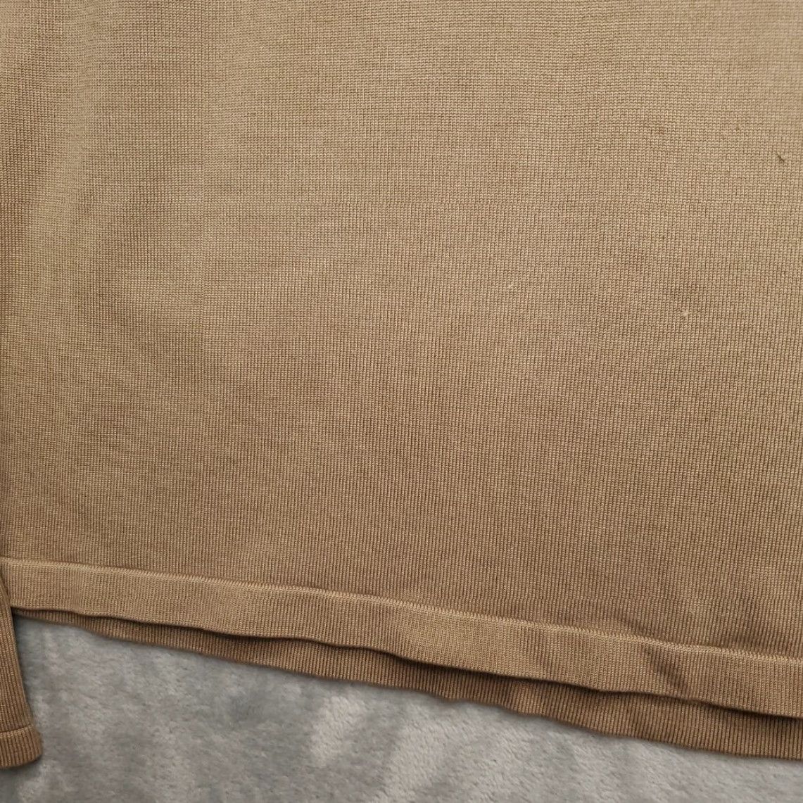 Pendleton VINTAGE Pendleton Sweater Womens XS Tan Mock Neck Silk Blend Long Sleeve Minimalist Size S / US 4 / IT 40 - 3 Thumbnail