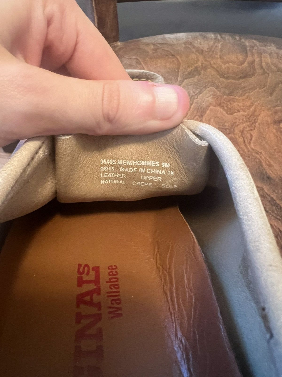 Clarks Clark’s Wallabees Beige Size US 9 / EU 42 - 6 Thumbnail