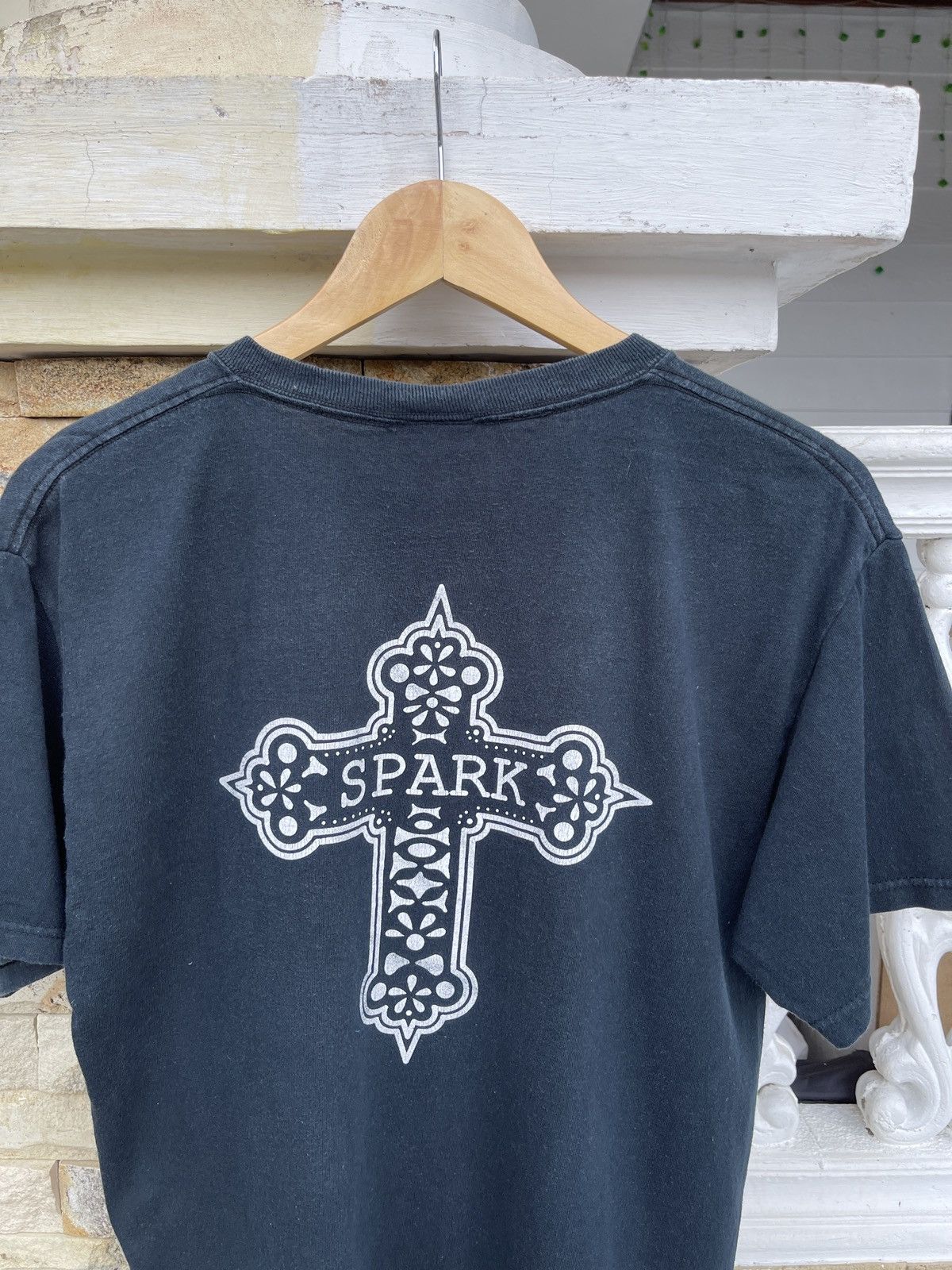 Vintage Last Drop🔥Rare🔥Vintage SPARK Center Logo Tee Size US M / EU 48-50 / 2 - 4 Thumbnail