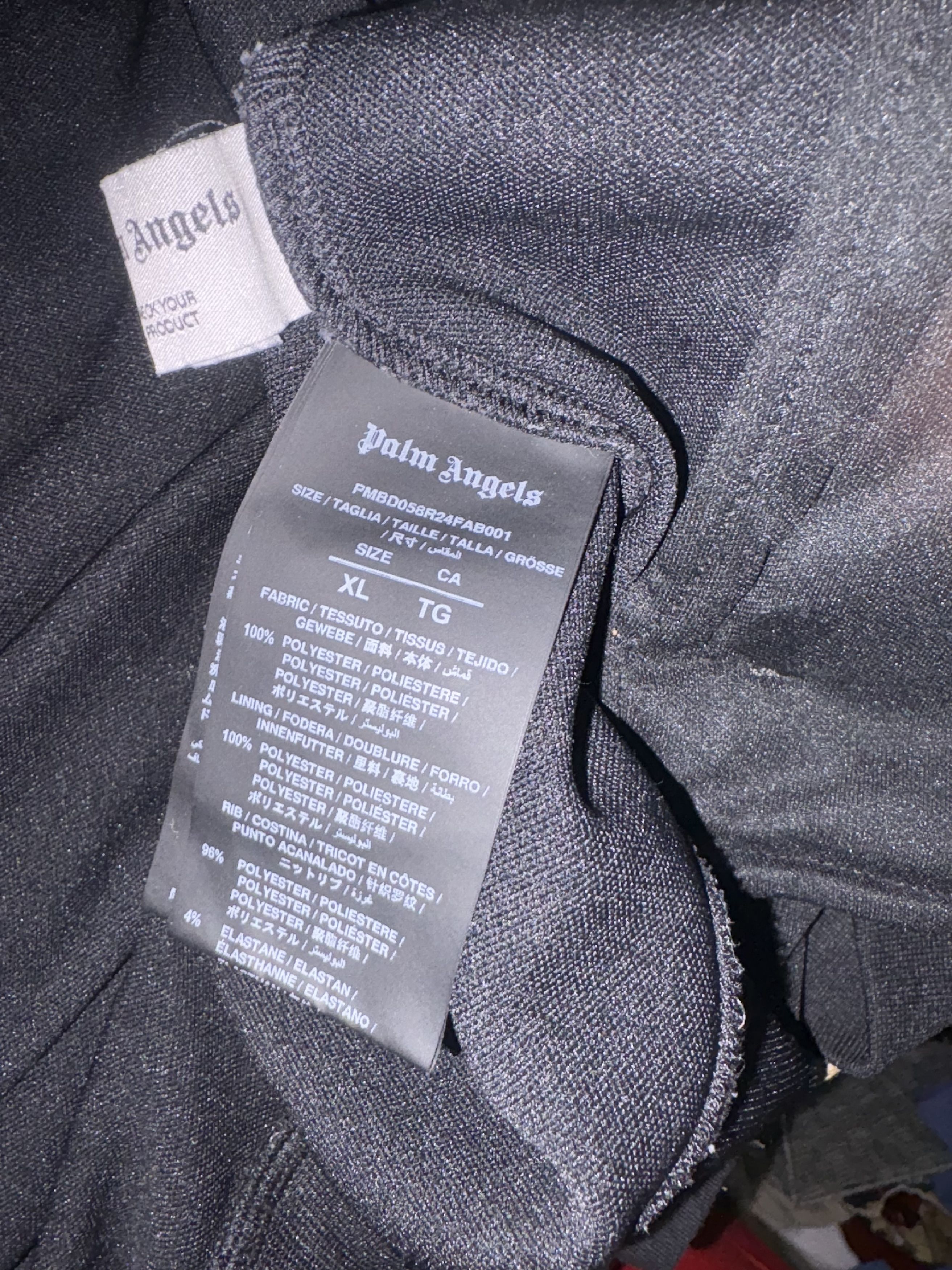 Palm Angels Palm angels monogram track jacket Size US XL / EU 56 / 4 - 2 Thumbnail