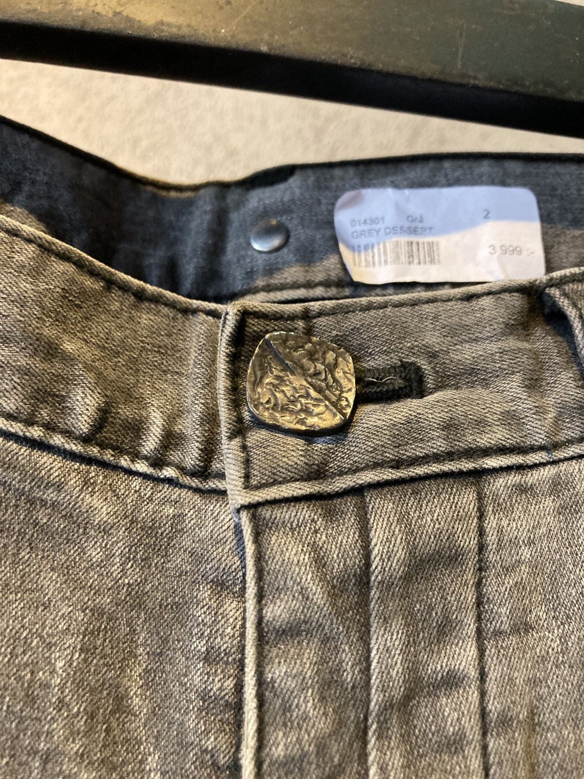 Fagassent Toshiki Aoki Seigeki Grey Denim Size US 28 / EU 44 - 2 Thumbnail