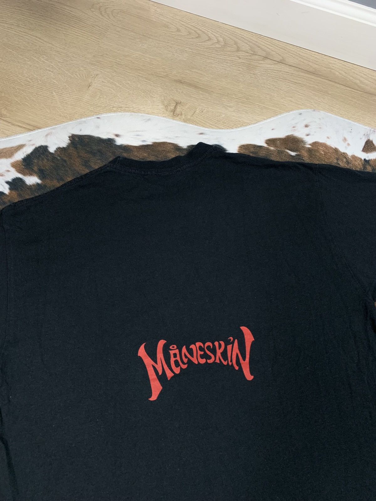 Band Tees × Vintage Maneskin Band Tee Tshirt Size US S / EU 44-46 / 1 - 5 Thumbnail