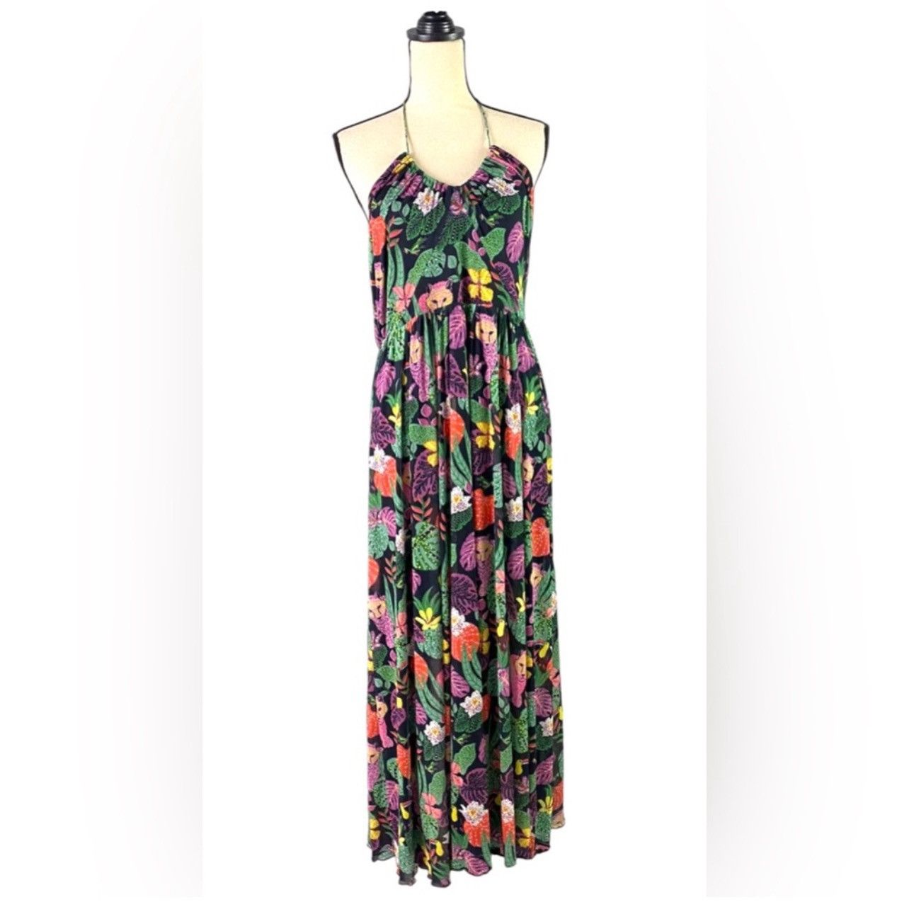 Betsey Johnson Betsey Johnson Women’s Paulina Halter Maxi Dress Black XL Size XL / US 12-14 / IT 48-50 - 3 Thumbnail