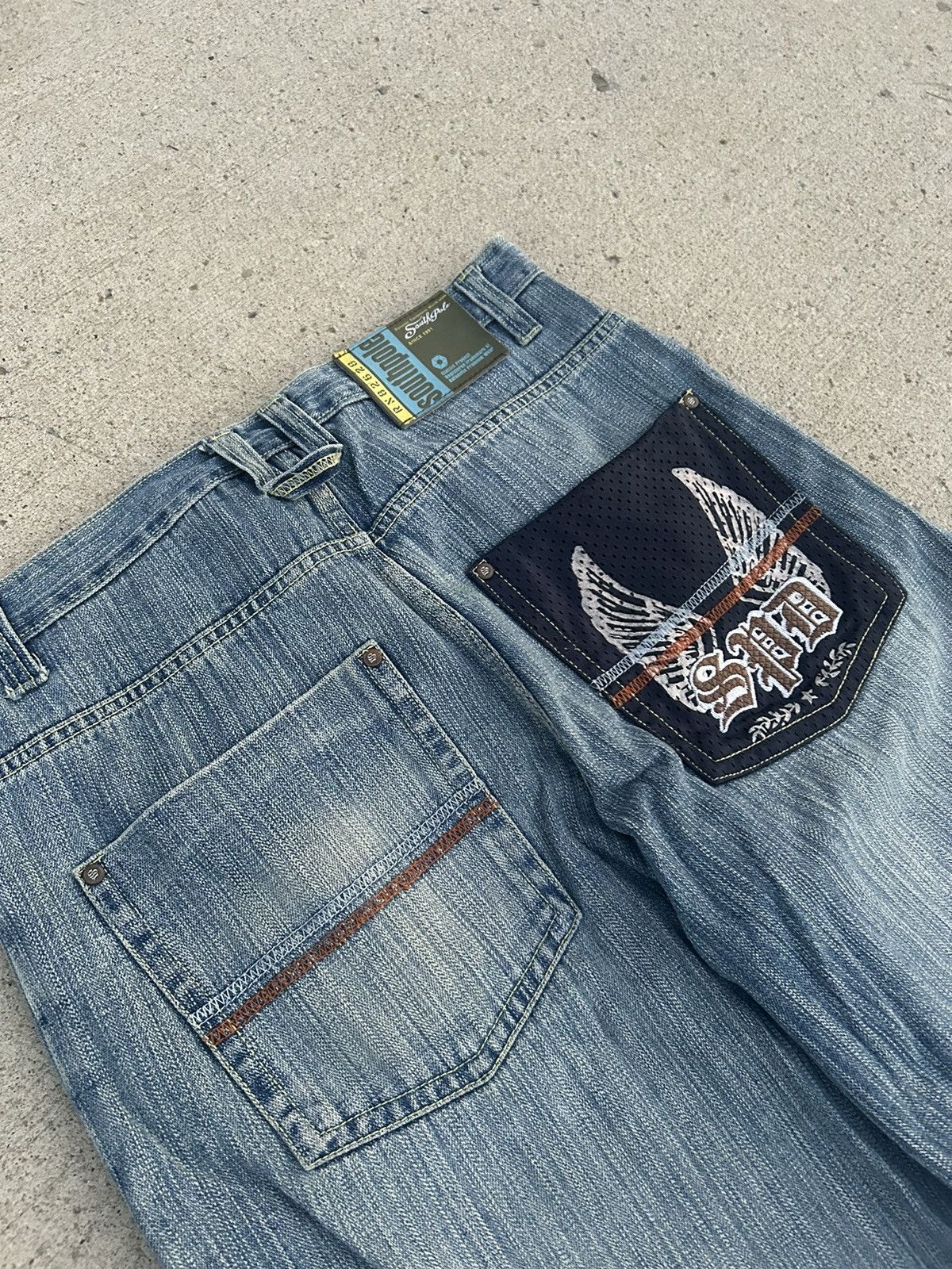 Southpole Y2k southpole jorts with sick design Size US 34 / EU 50 - 1 Thumbnail
