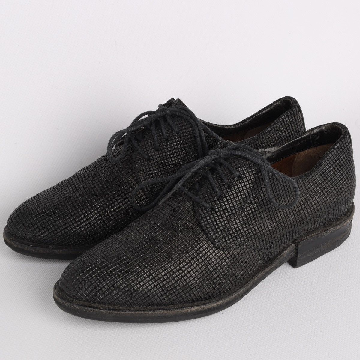 A.S.98 A.S.98 Airstep AS 98 Low Derby Shoes Oxford Casual Black Size US 8 / IT 38 - 2 Thumbnail