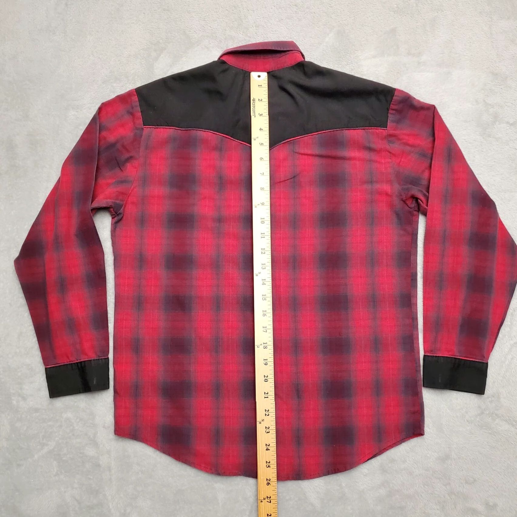 Roper Roper Shirt Womens M Pink Plaid pearl Snap Rockabilly Western Cowboy Size M / US 6-8 / IT 42-44 - 6 Thumbnail