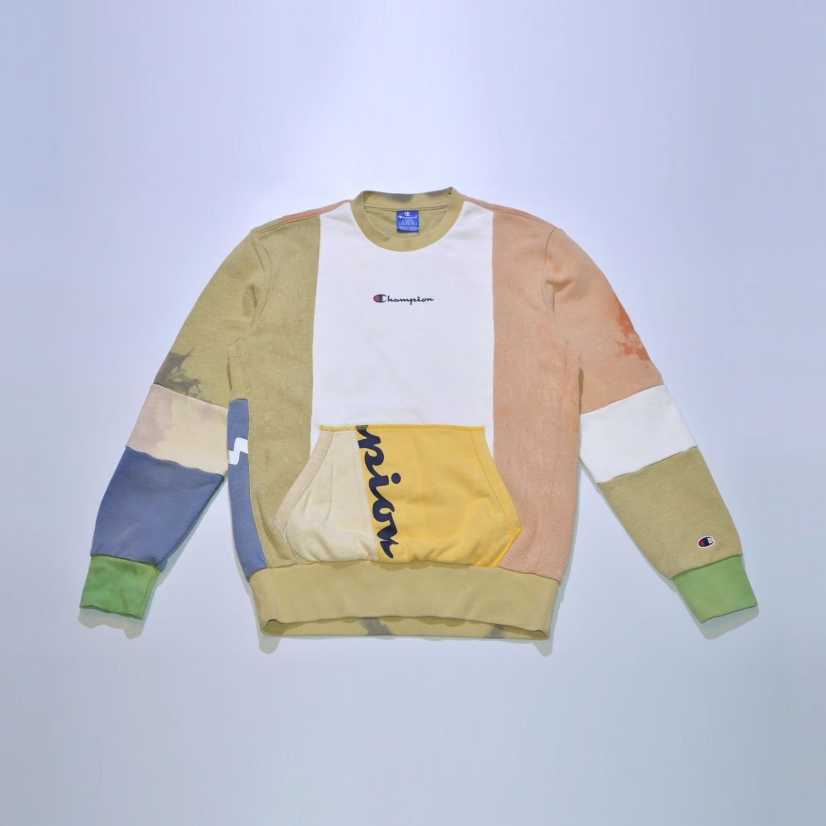 Champion Champion Multicolor Colorblock Sweatshirt Crewneck Men's L Size US L / EU 52-54 / 3 - 2 Thumbnail