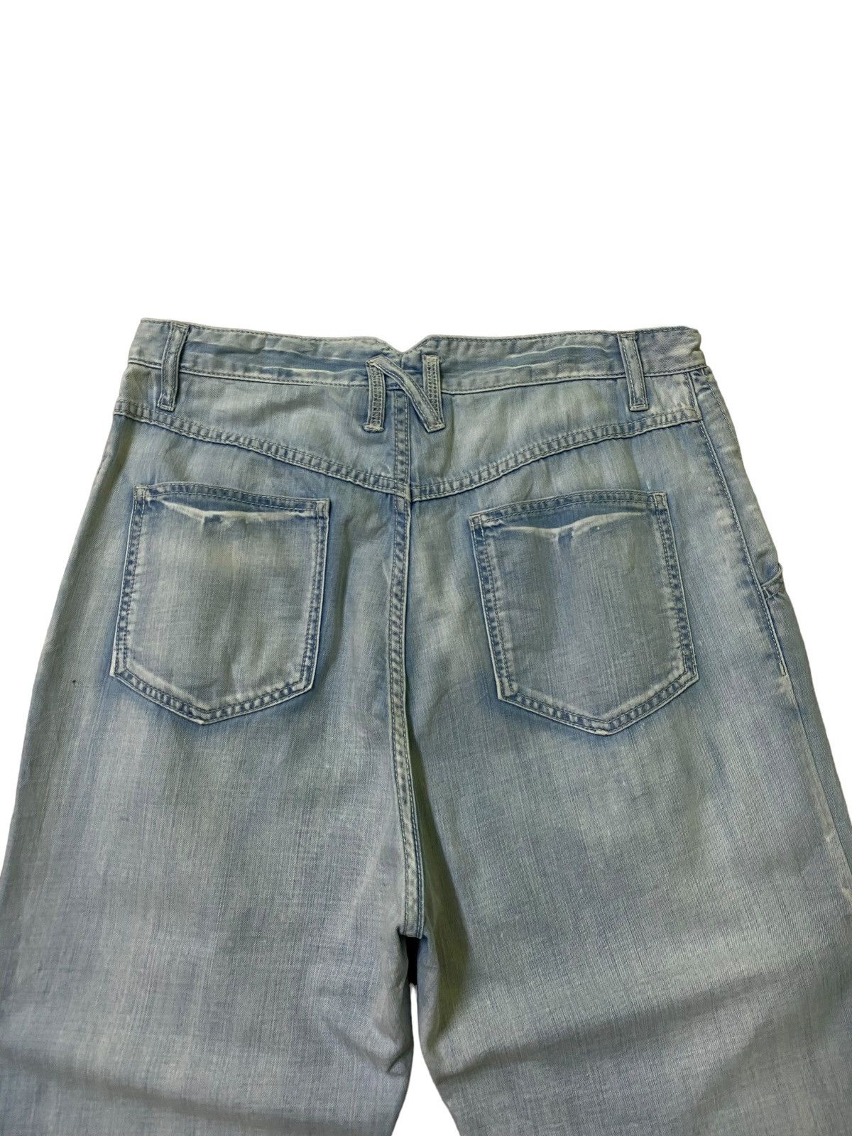 Designer × Issey Miyake × Ne-Net VINTAGE RARE NE-NET ISSEY MIYAKE LOSSE DENIM Size US 29 - 9 Thumbnail