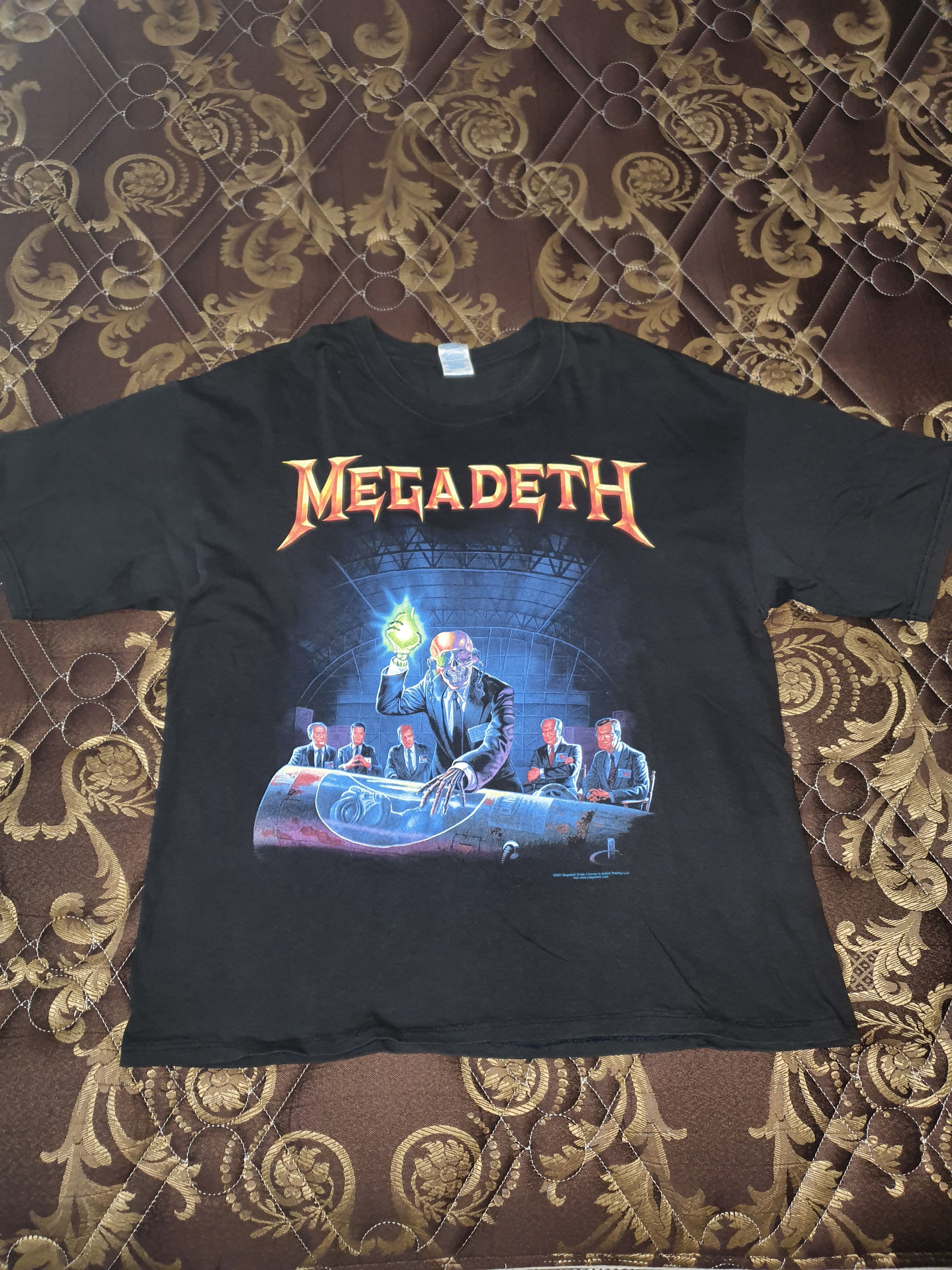 Megadeth 🌹 Megadeth XL 🌹 Size US XL / EU 56 / 4 - 3 Thumbnail
