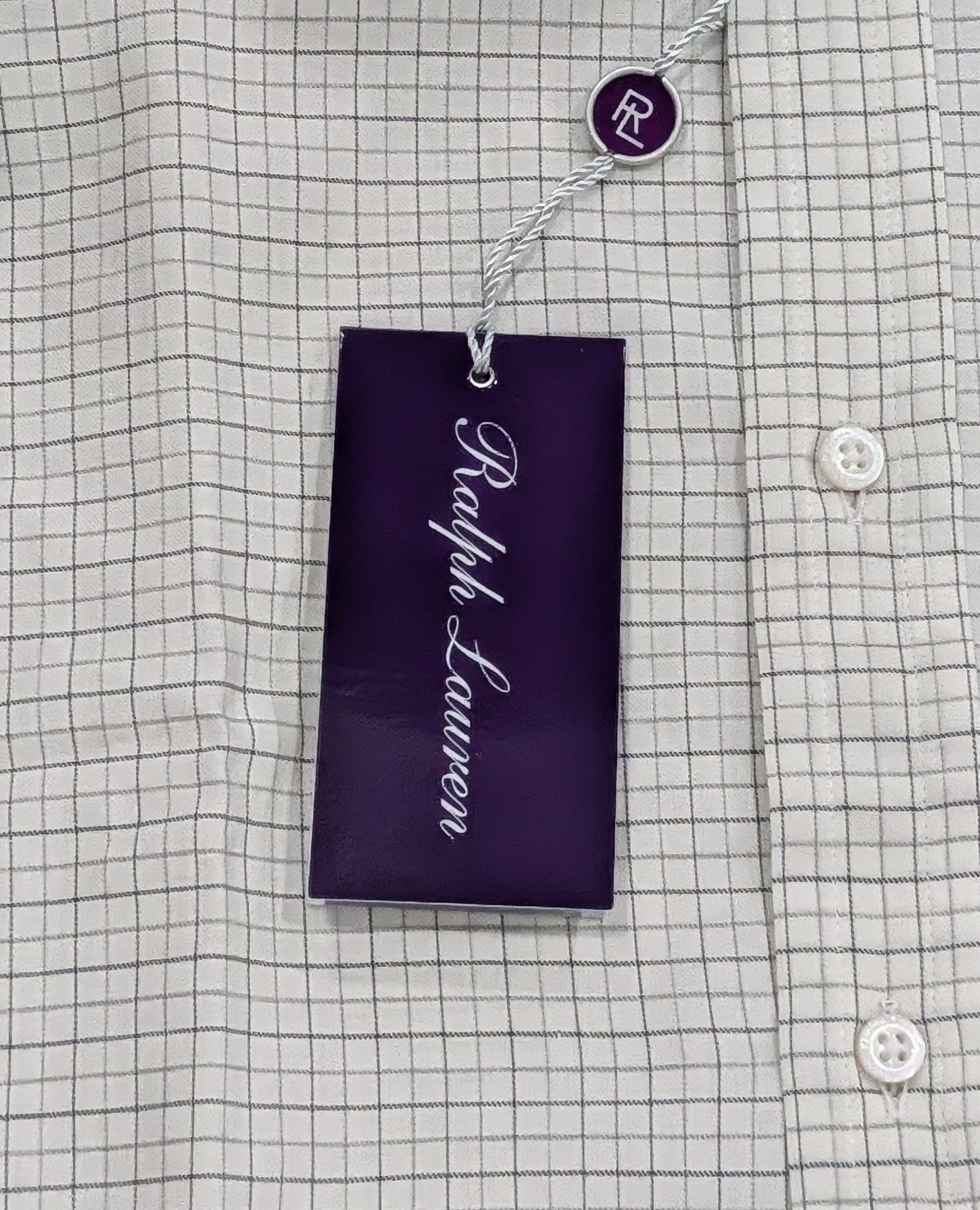 Ralph Lauren Purple Label Ralph Lauren Purple Label Tattersall Button Up Shirt XL Size US XL / EU 56 / 4 - 5 Thumbnail