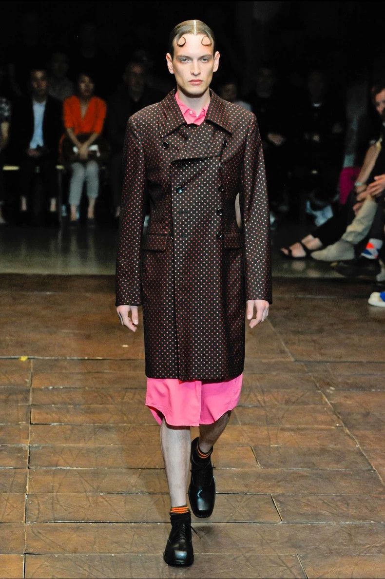 Comme des Garcons Comme Des Garcons Polka dot wool coat 2505-Nextarrow Size M / US 6-8 / IT 42-44 - 4 Thumbnail
