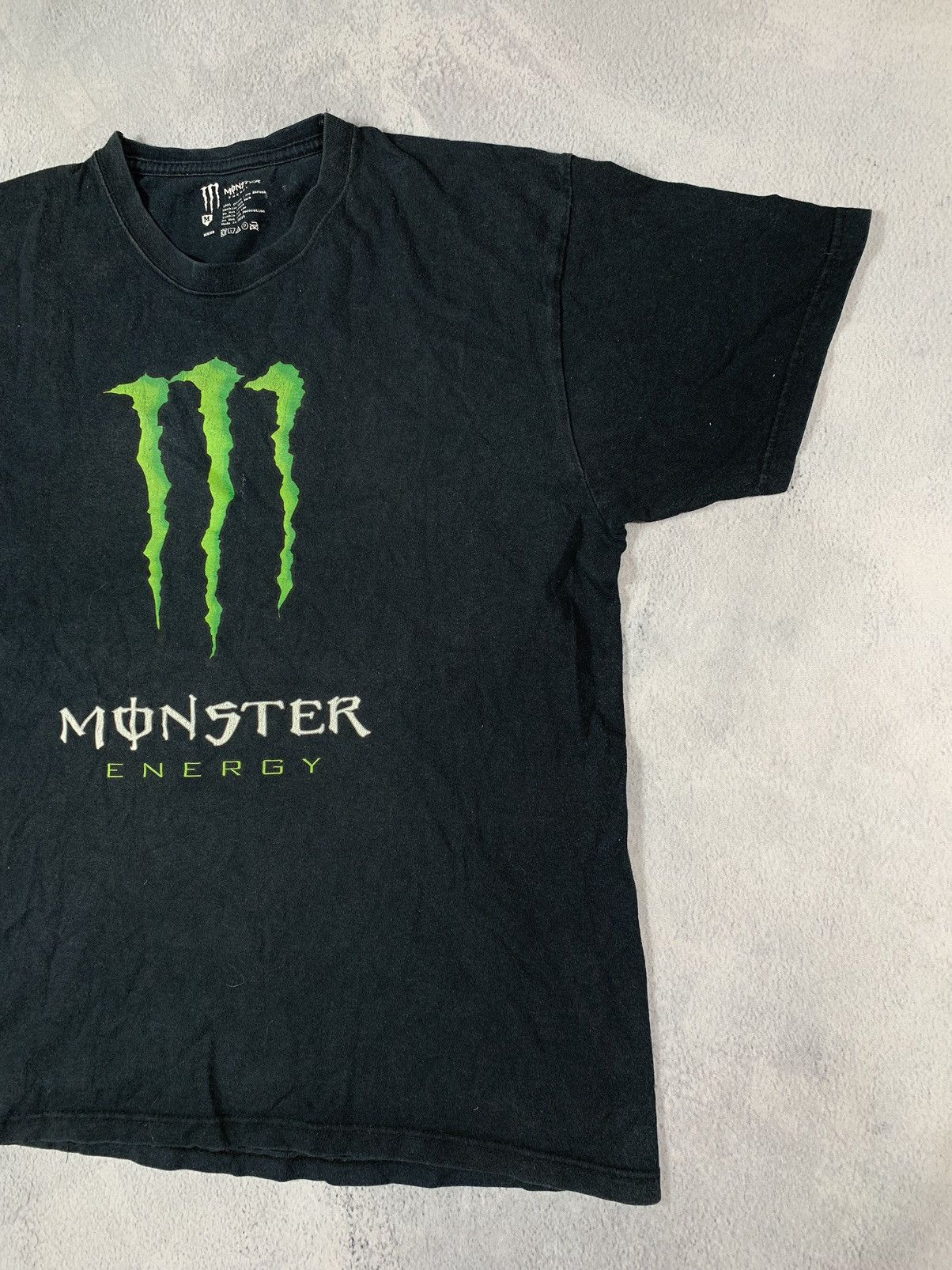 Vintage Vintage Y2K Monster Energy racing faded tee Big Logo size M Size US M / EU 48-50 / 2 - 3 Thumbnail