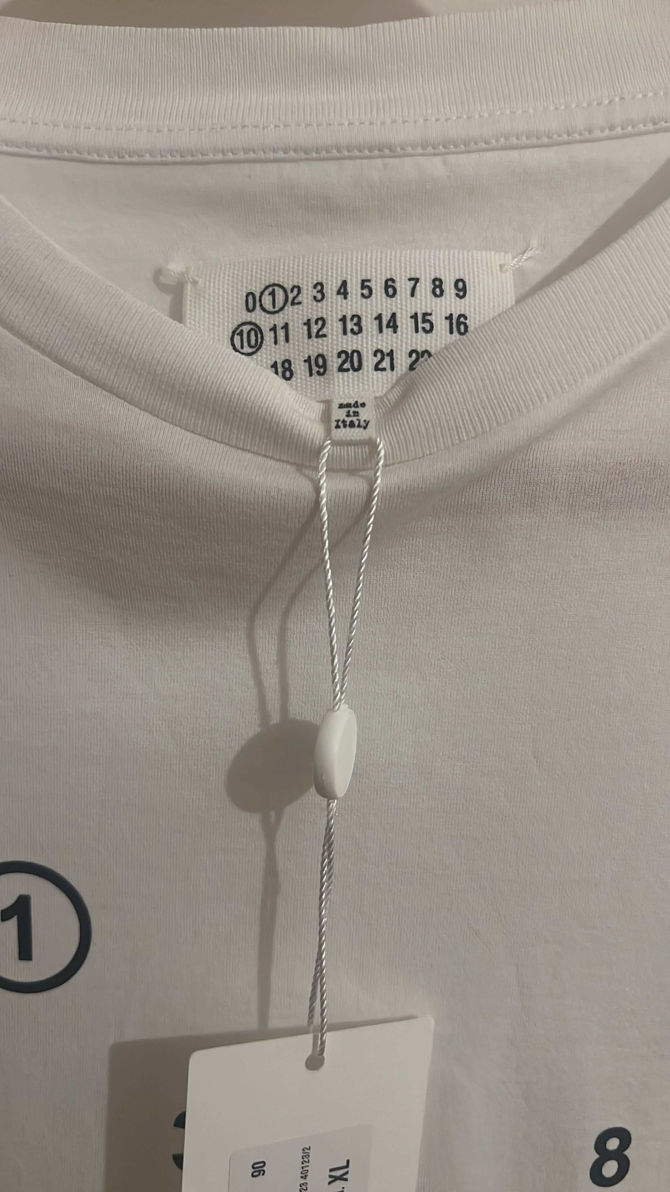 Maison Margiela MAISON MARGIELA Graphic short sleeve T-shirt Size US XL / EU 56 / 4 - 2 Thumbnail