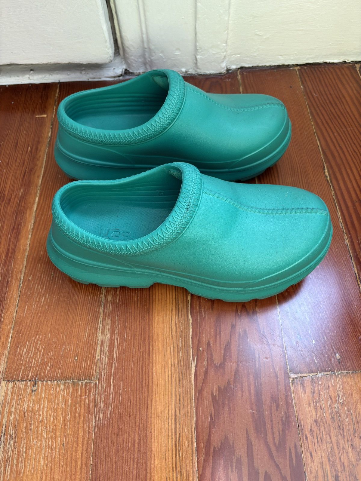 Ugg UGG Tasman X Slipper 'Emerald Green' size 8 clogs Size US 8 / IT 38 - 2 Thumbnail