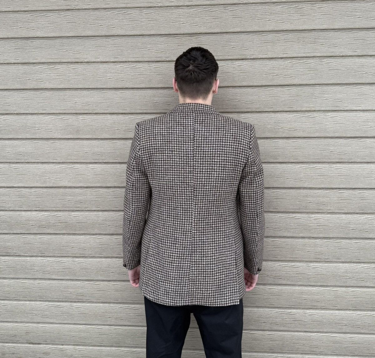 Harris Tweed Harris Tweed Wool Blazer 42 Handwoven Sport Coat Made In UK Size 42R - 14 Thumbnail