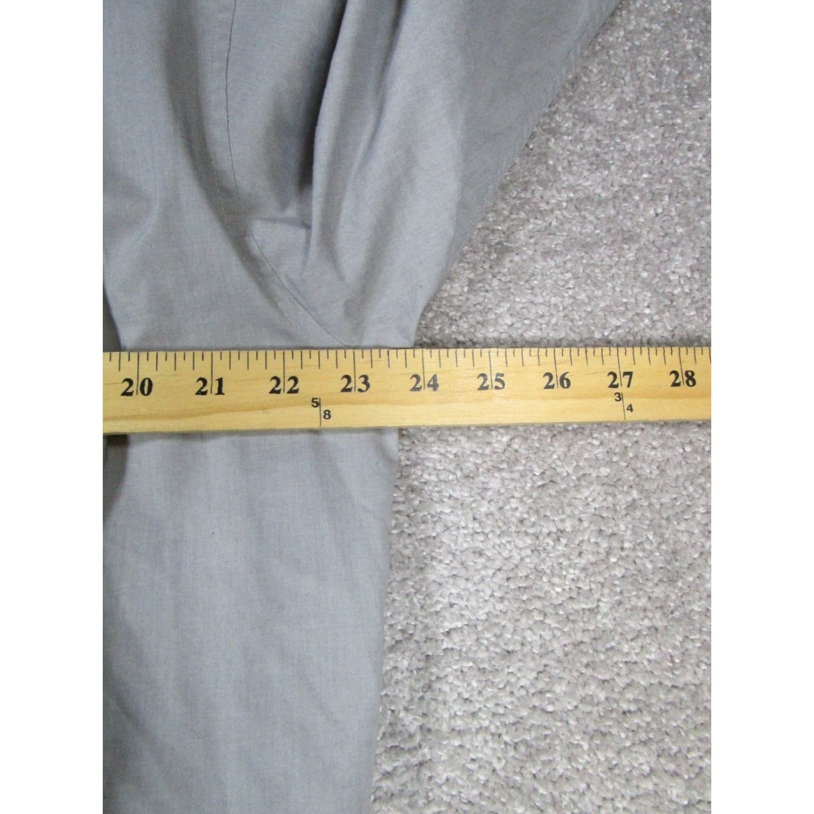 Tommy Bahama Tommy Bahama Island Zone Shirt Mens Large Gray Cotton Button-Up (Long Sleeve) Regular Fit Button-Down Collar Mens Size US L / EU 52-54 / 3 - 6 Thumbnail