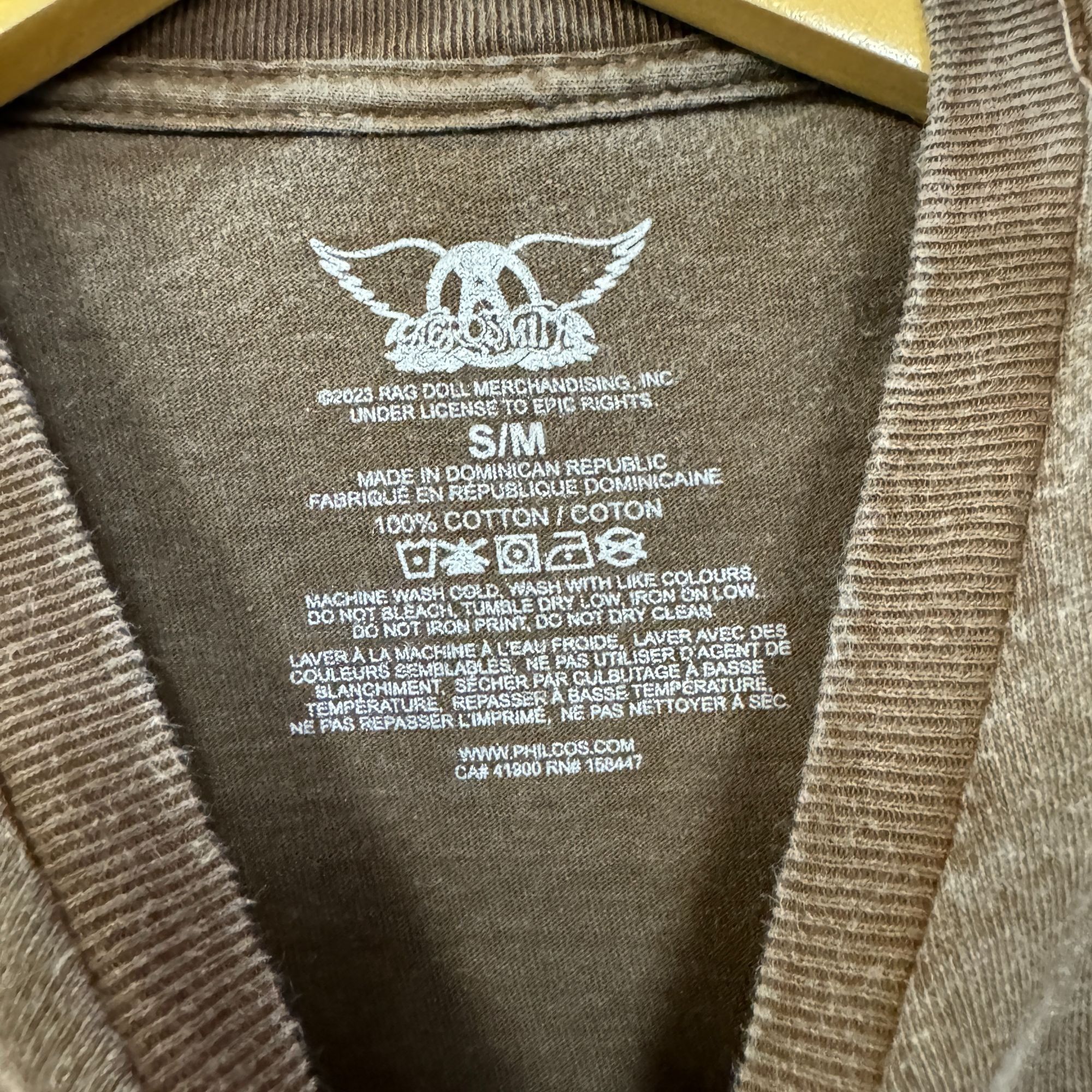 Band Tees Aerosmith Toys in Attic Promo Tour Poster Rock Band Tee S/M Size US M / EU 48-50 / 2 - 4 Thumbnail