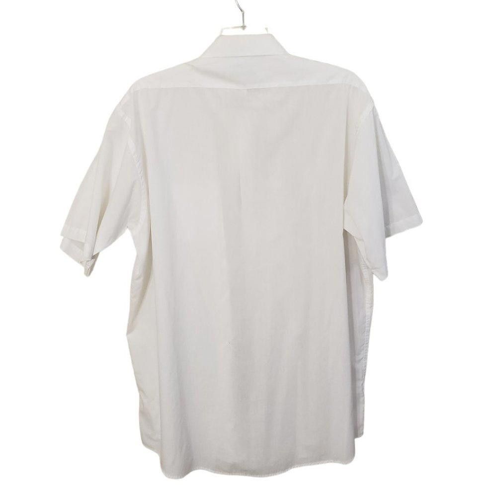 John Weitz CT262 John Weitz Men’s White Short Sleeve Shirt Size 18.5 Size US M / EU 48-50 / 2 - 3 Thumbnail