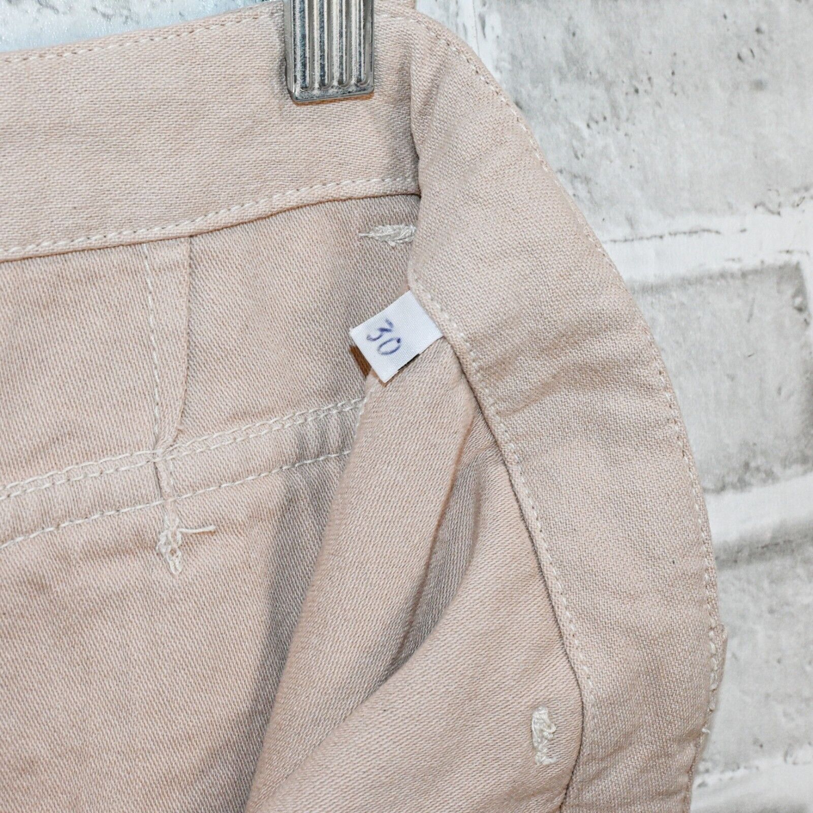Gallery Dept. GALLERY DEPT Women's Straight Leg Pants in light beige Size 30" / US 8 / IT 44 - 8 Thumbnail