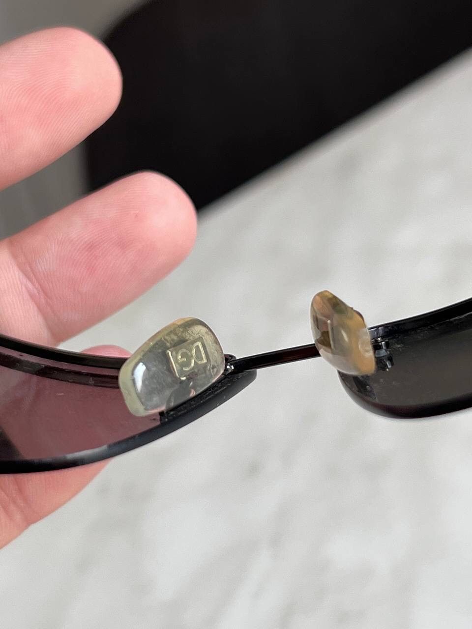 Dolce & Gabbana Dolce & Gabbana Y2K Mask Sunglasses Black Eyewear Used Size ONE SIZE - 8 Thumbnail