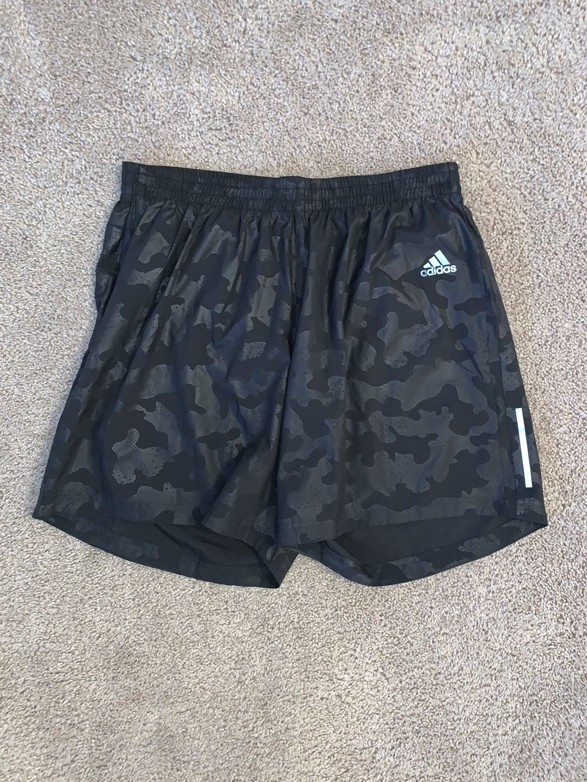 Adidas × MNML × Y-3 NWT ADIDAS 3M BLACK NITE CAMOUFLAGE 7” SWIM TRUNK SHORTS Size US 32 / EU 48 - 2 Thumbnail