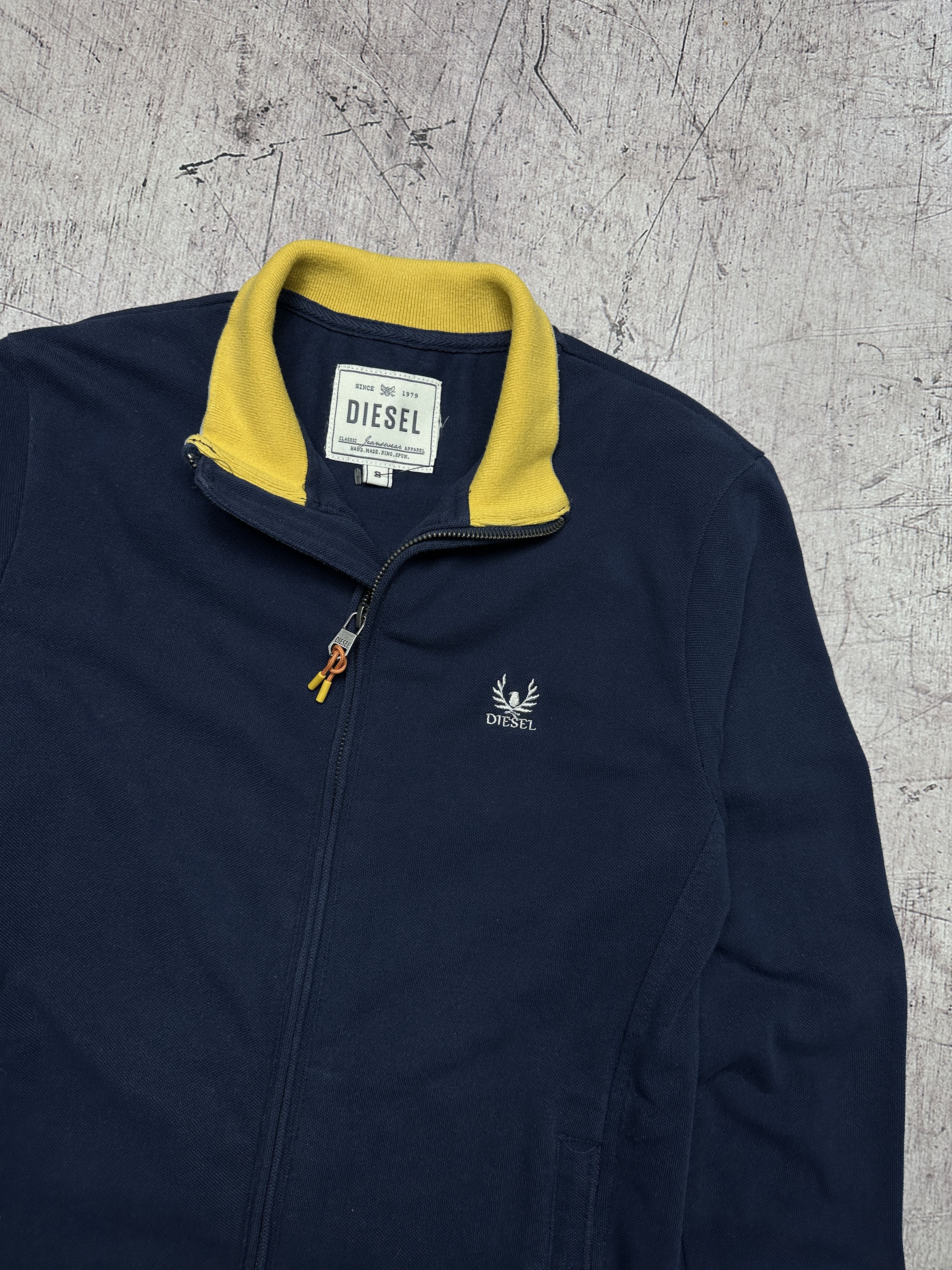Diesel × Vintage Diesel Mens Full Zip Sweatshirt Hoodie Size US S / EU 44-46 / 1 - 2 Thumbnail