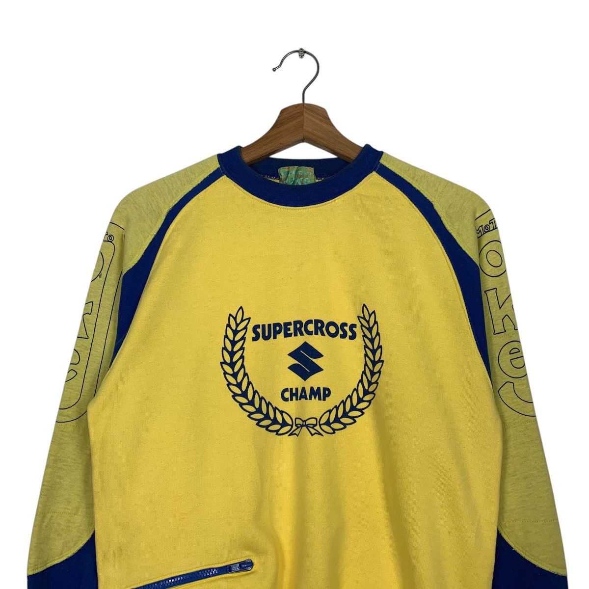 Japanese Brand Vintage Suzuki Supercross Champ Sweater Size US S / EU 44-46 / 1 - 2 Thumbnail
